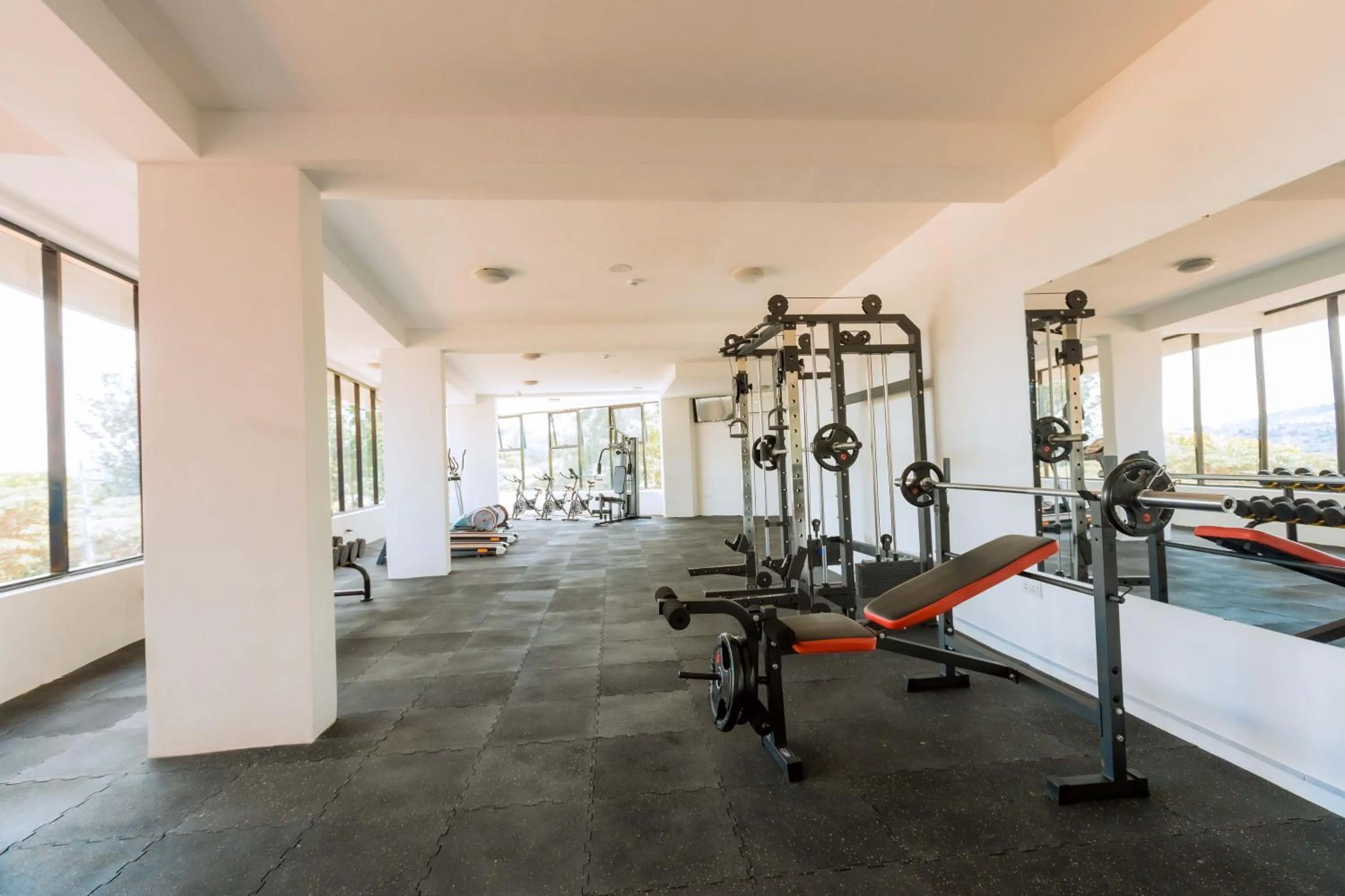Fitness centre/facilities in The Hut Restaurant & Boutique Hotel