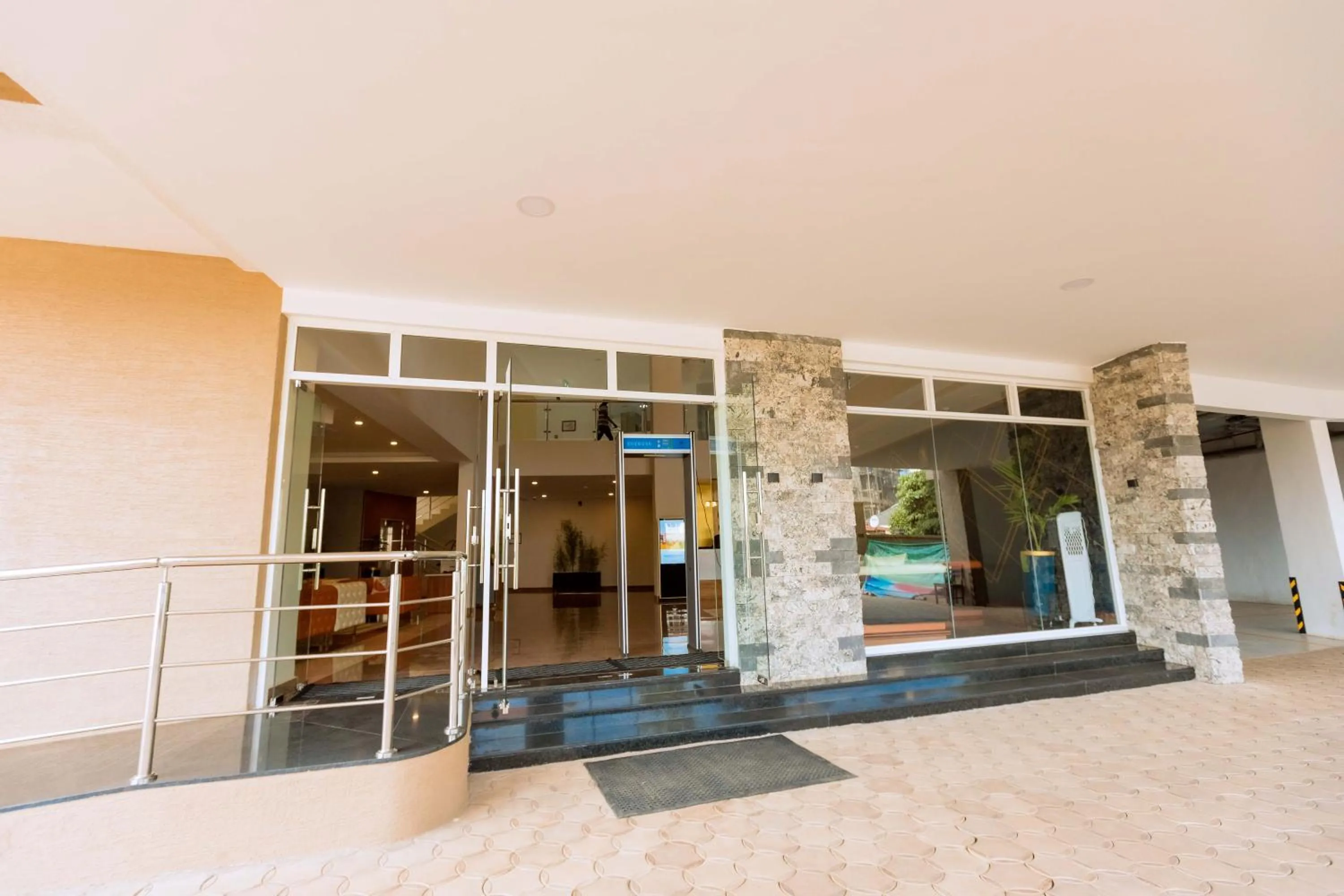 Facade/entrance in The Hut Restaurant & Boutique Hotel