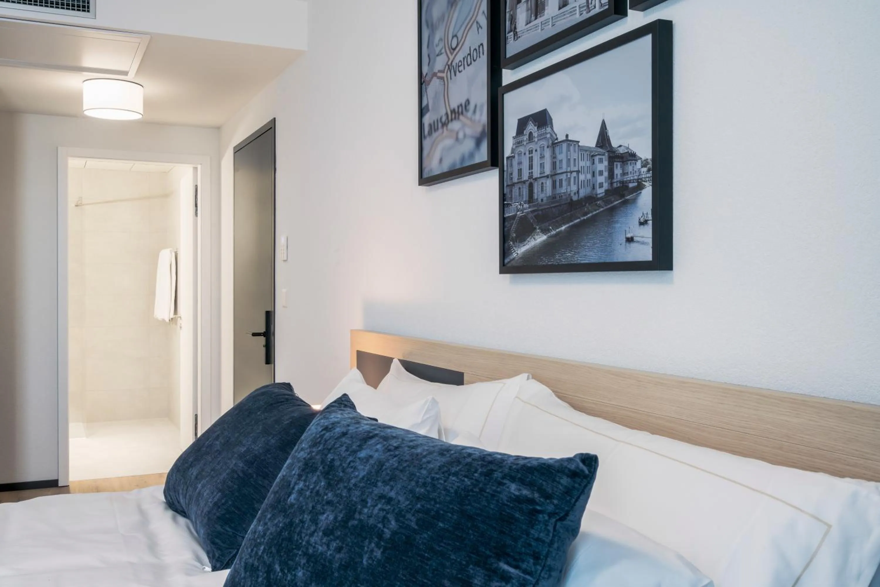 hair dresser, Bed in YParc Hôtel