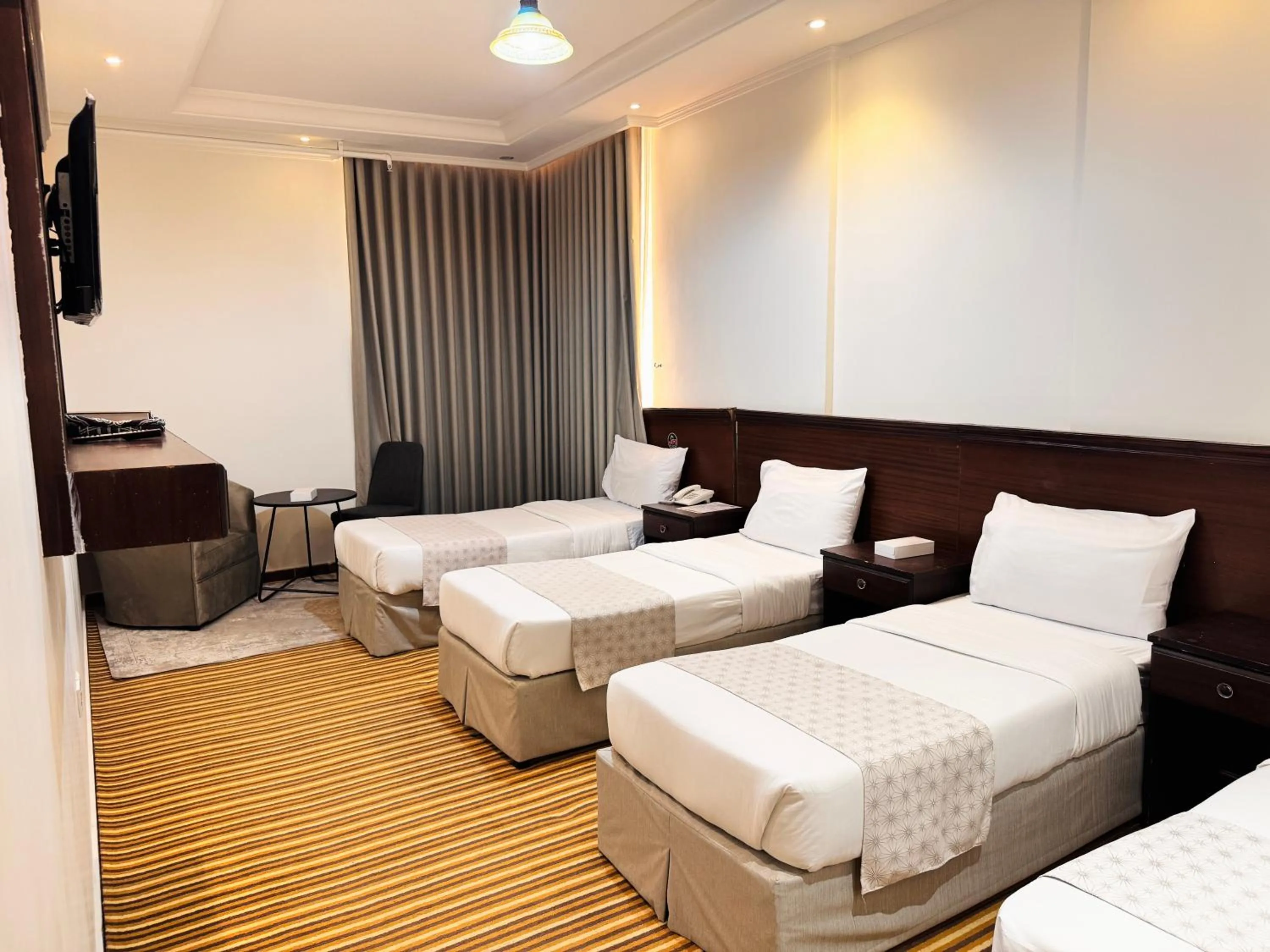 Bed in Cent Al Khair Hotel Makkah