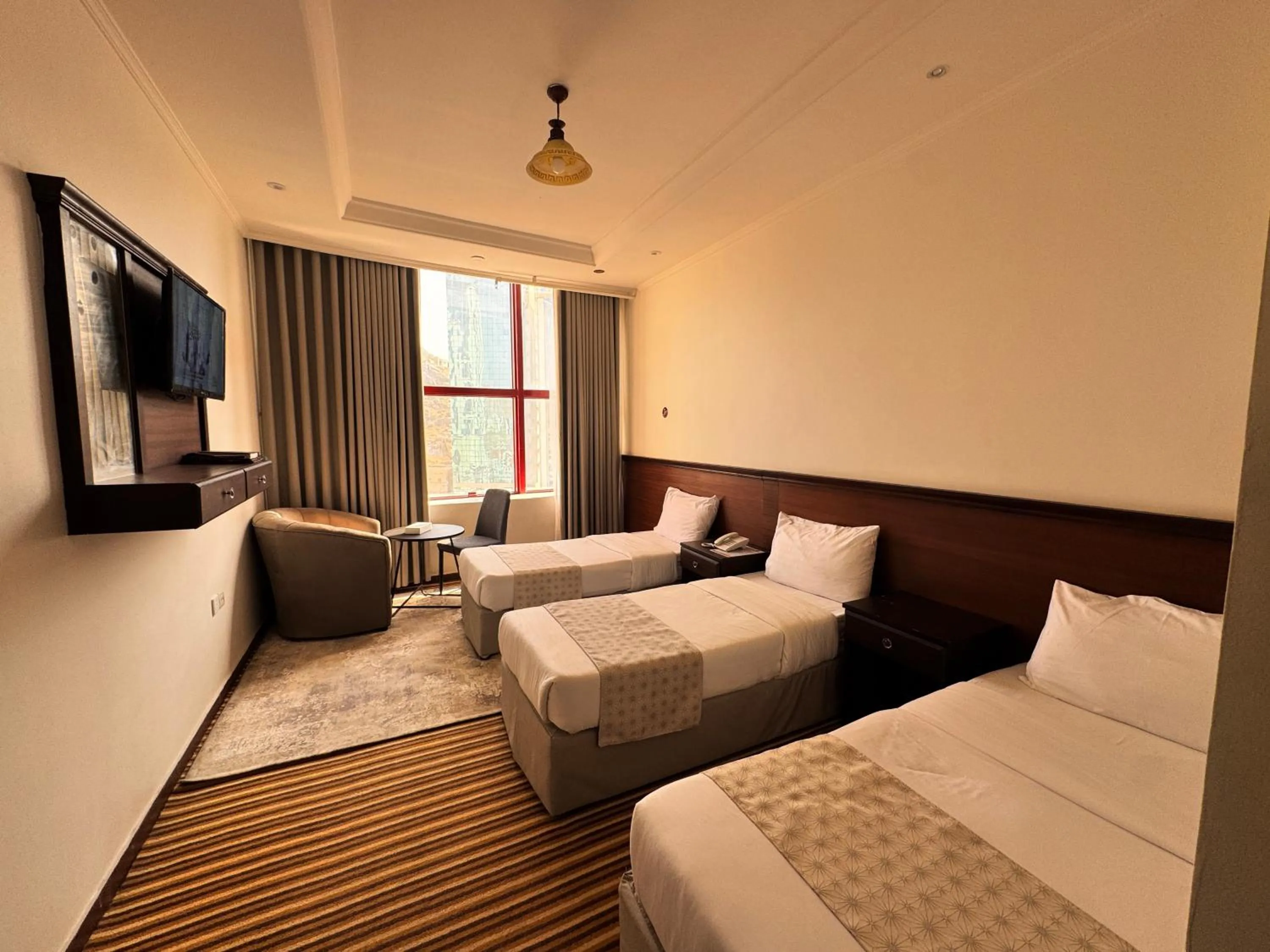 Bed in Cent Al Khair Hotel Makkah