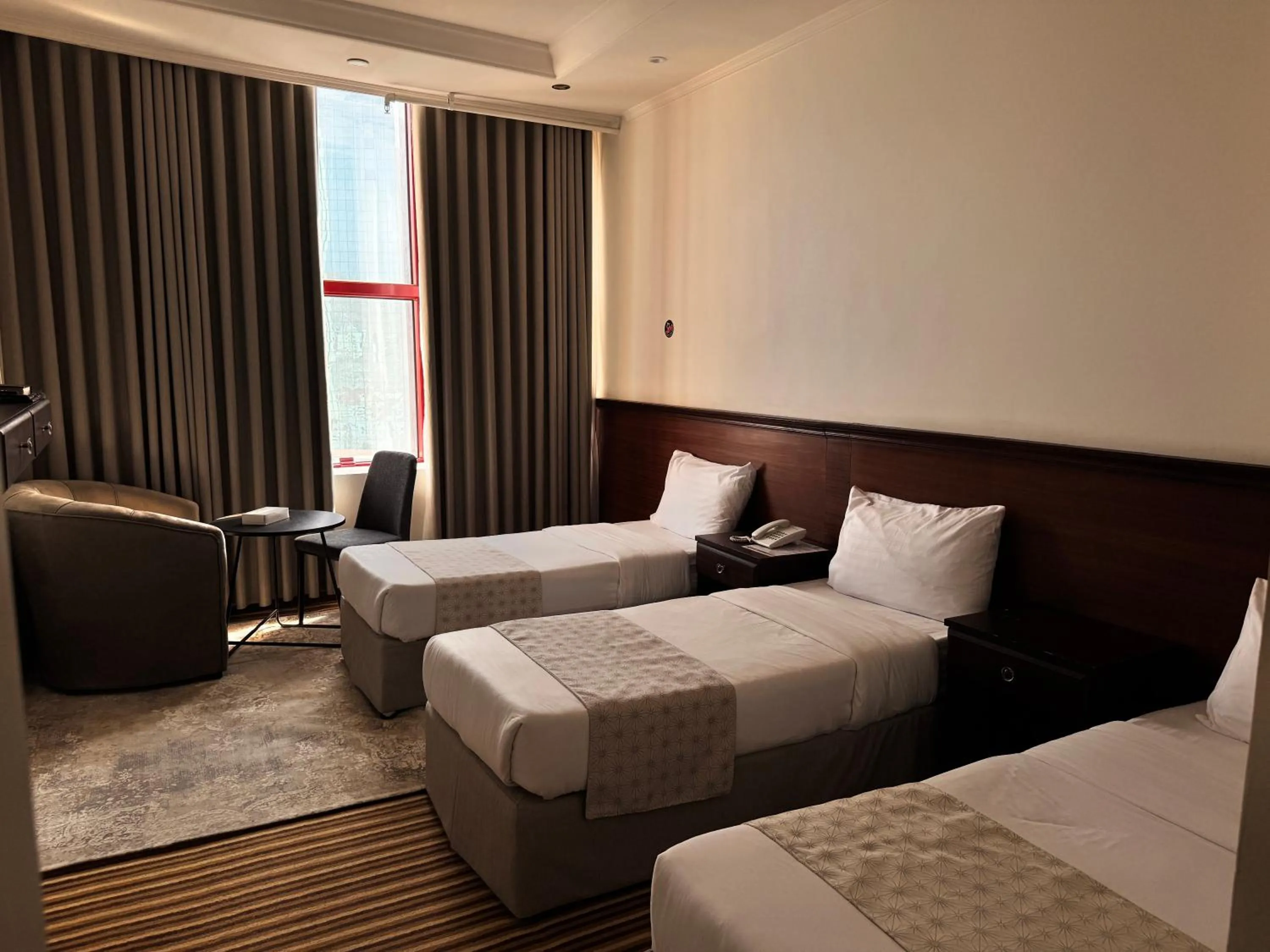 Bed in Cent Al Khair Hotel Makkah