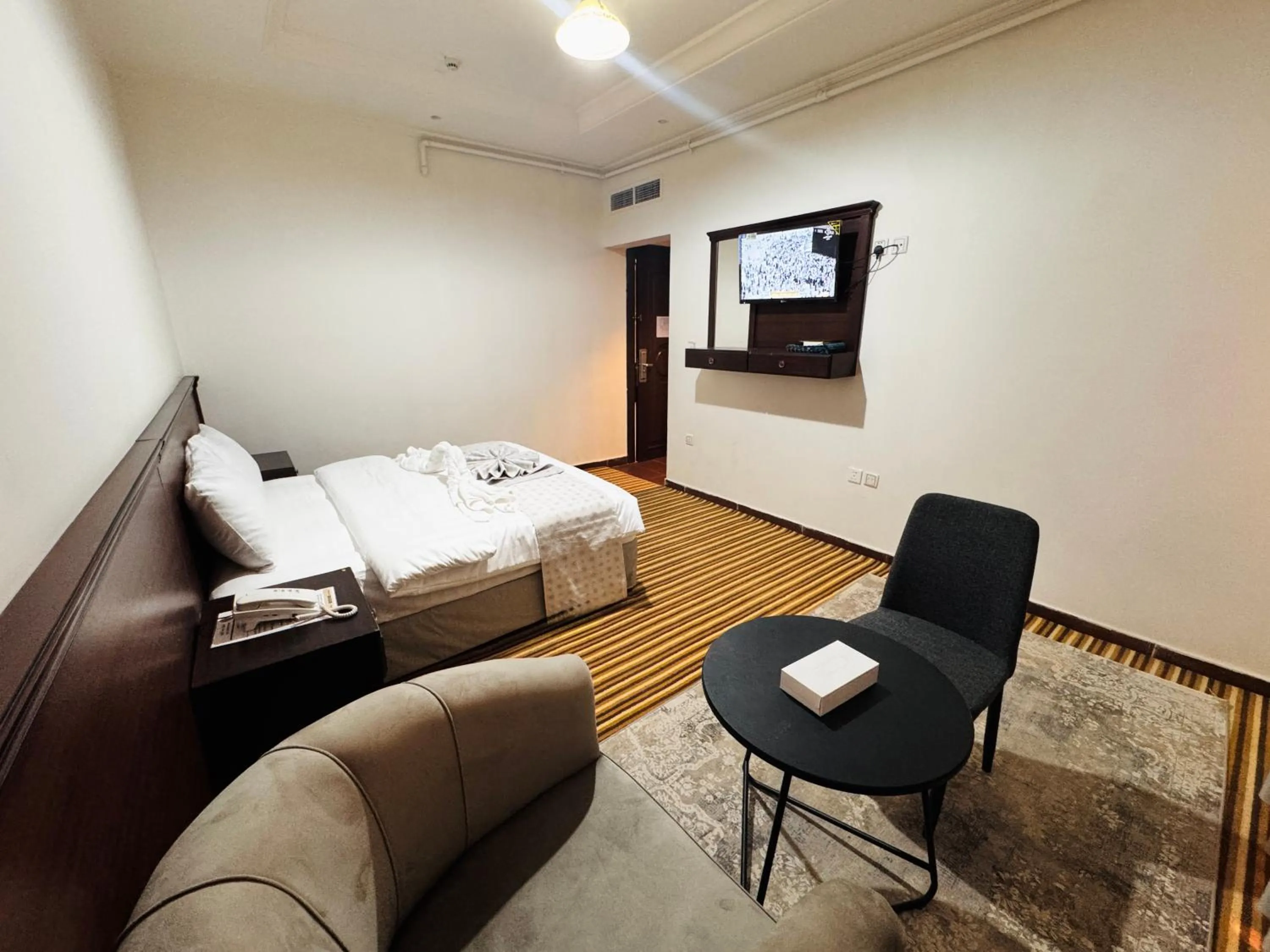 Bed in Cent Al Khair Hotel Makkah