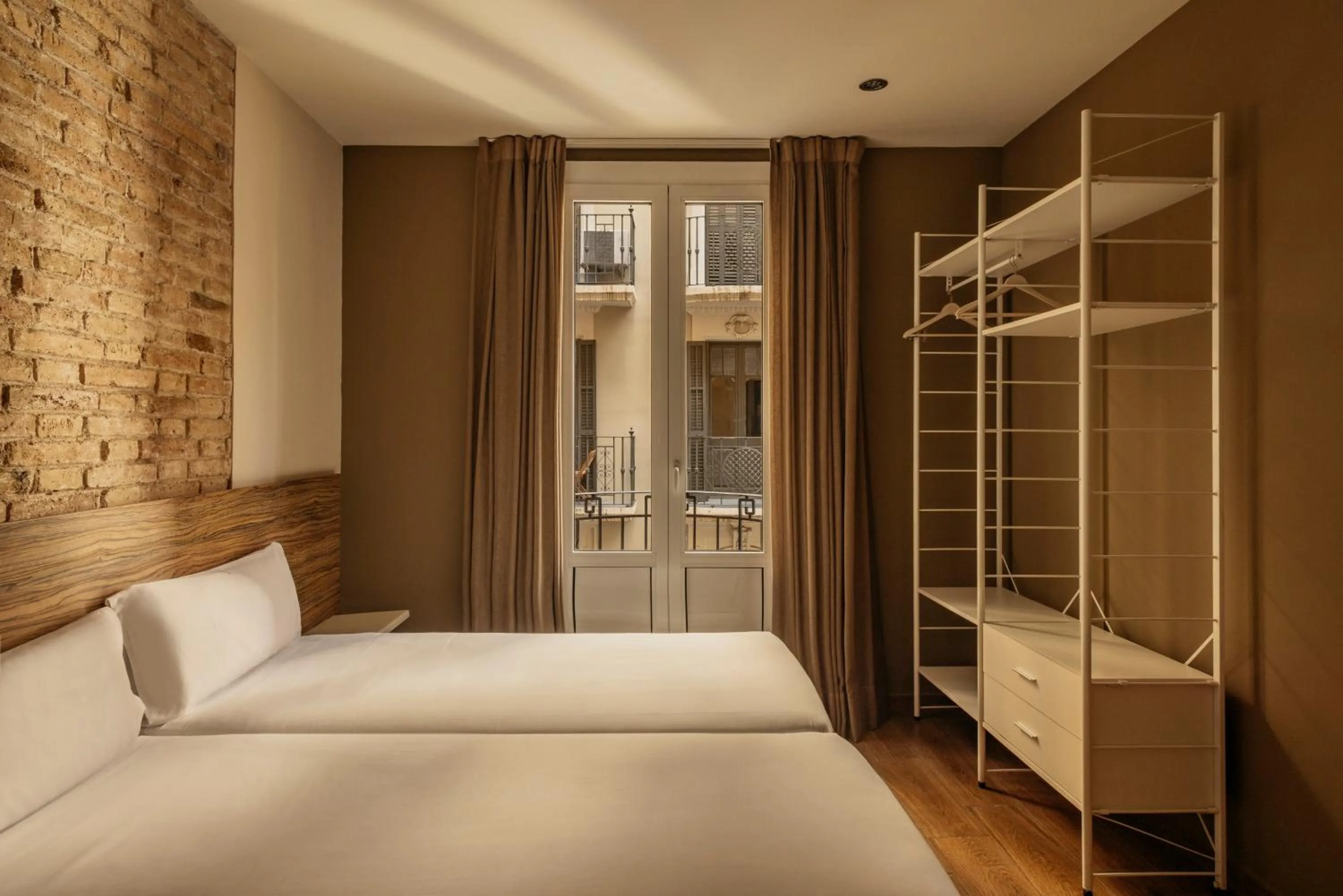 Bedroom, Bed in Barcelona Apartment Milà