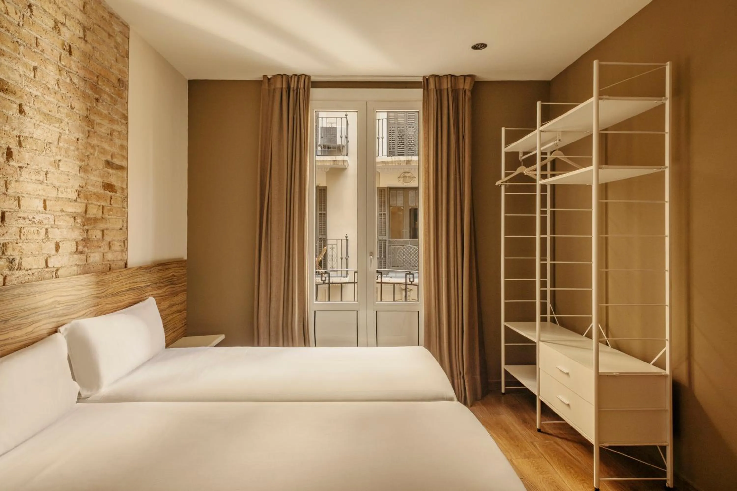 Bedroom, Bed in Barcelona Apartment Milà