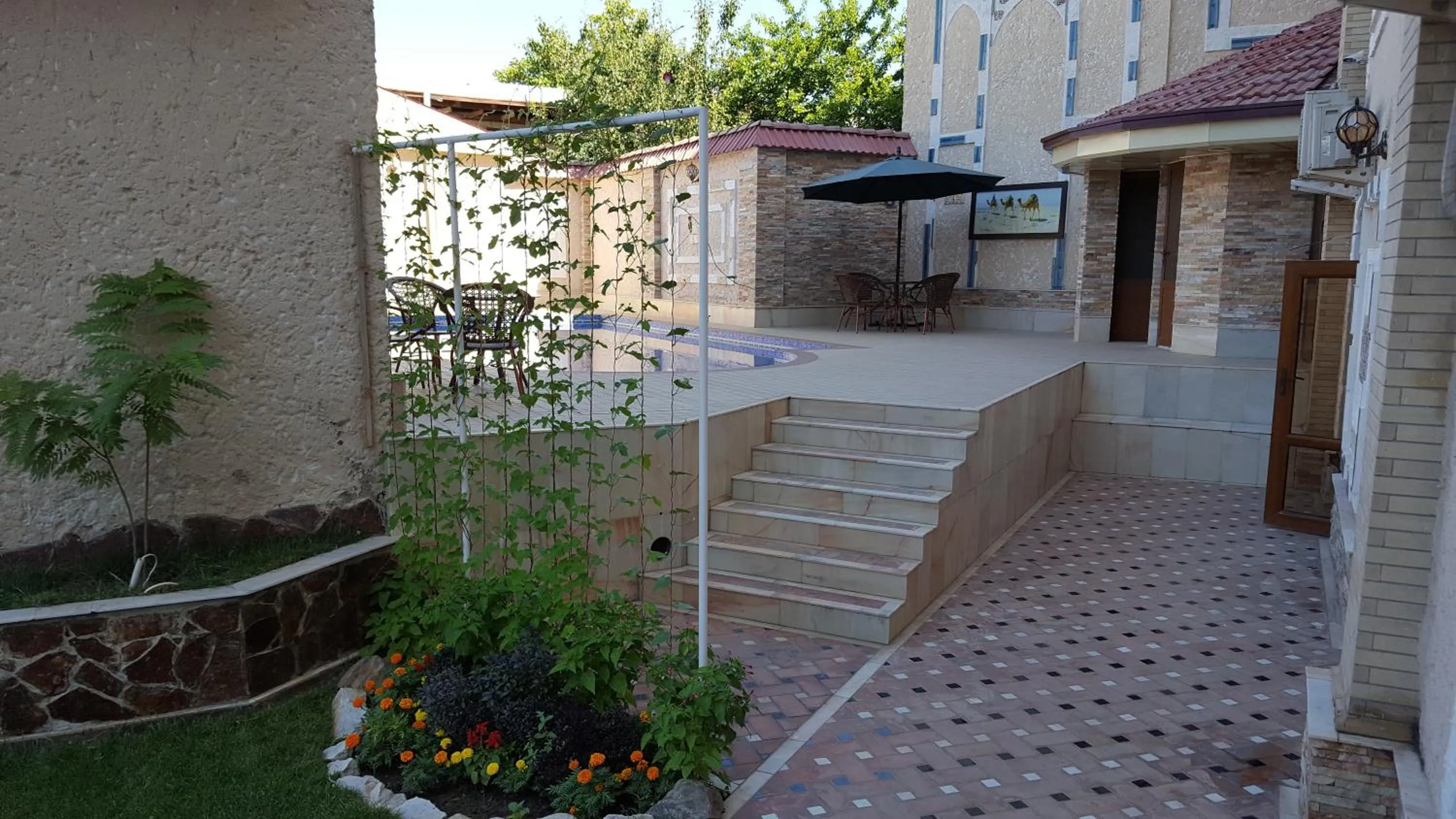 Balcony/Terrace in EmirHan Hotel