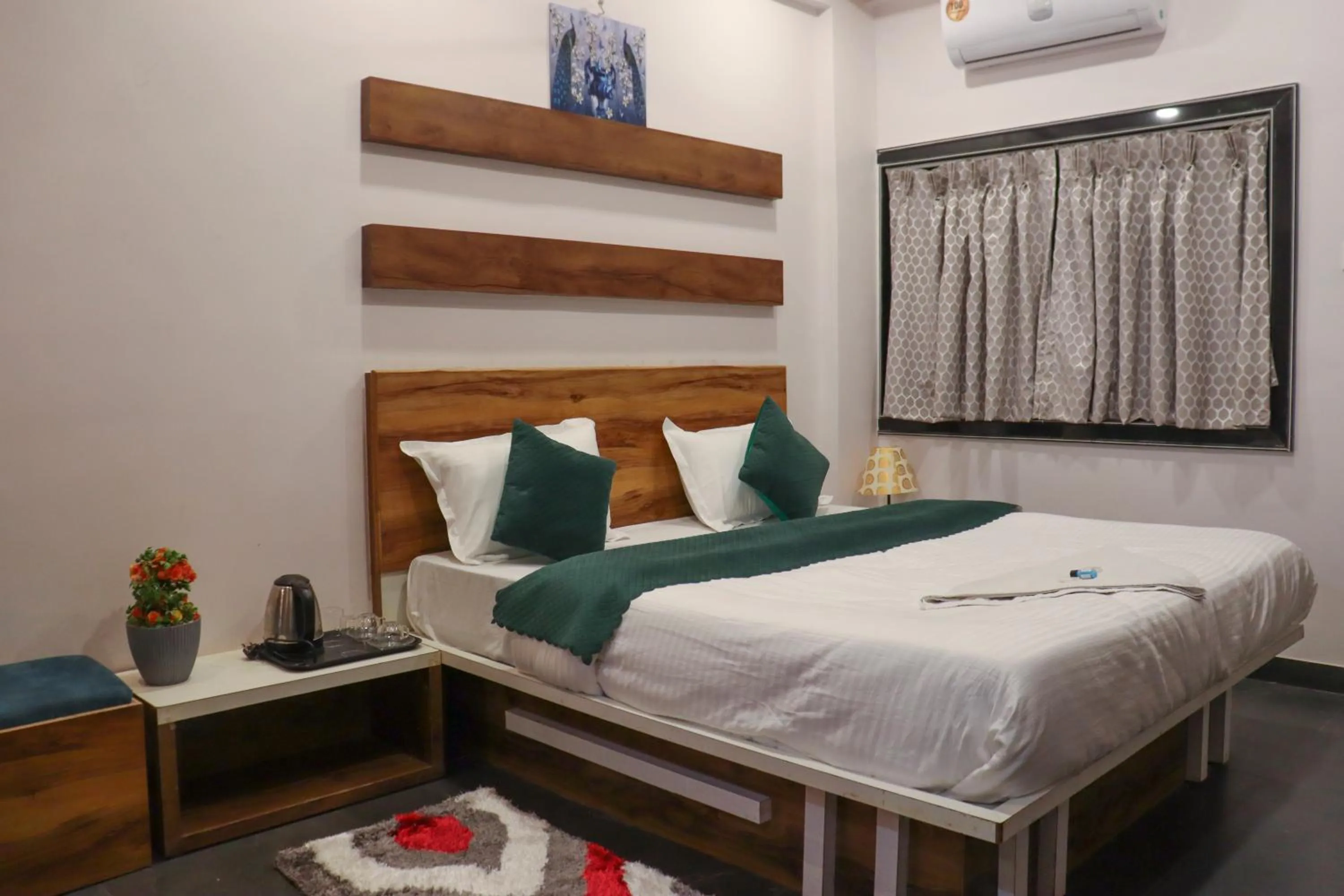 Bed in Hotel Garuda Executive Latur
