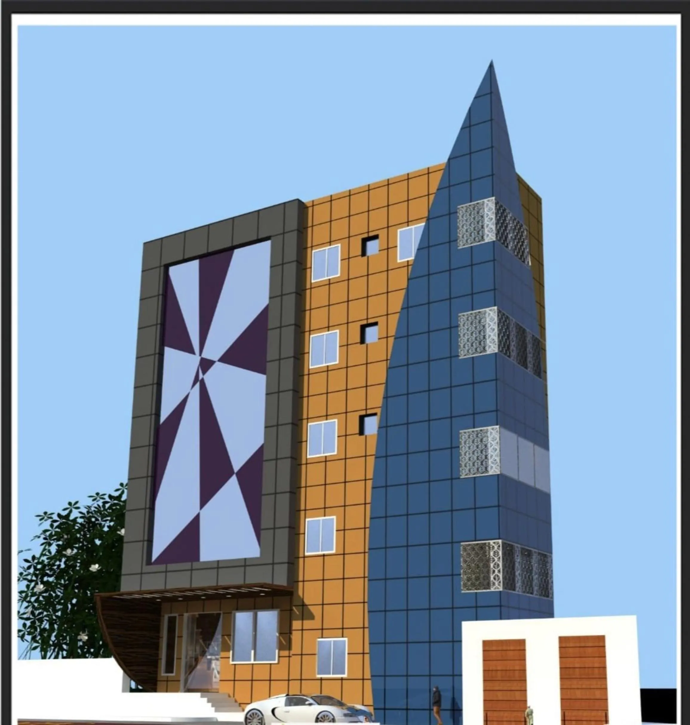 Property building in Hotel Garuda Executive Latur