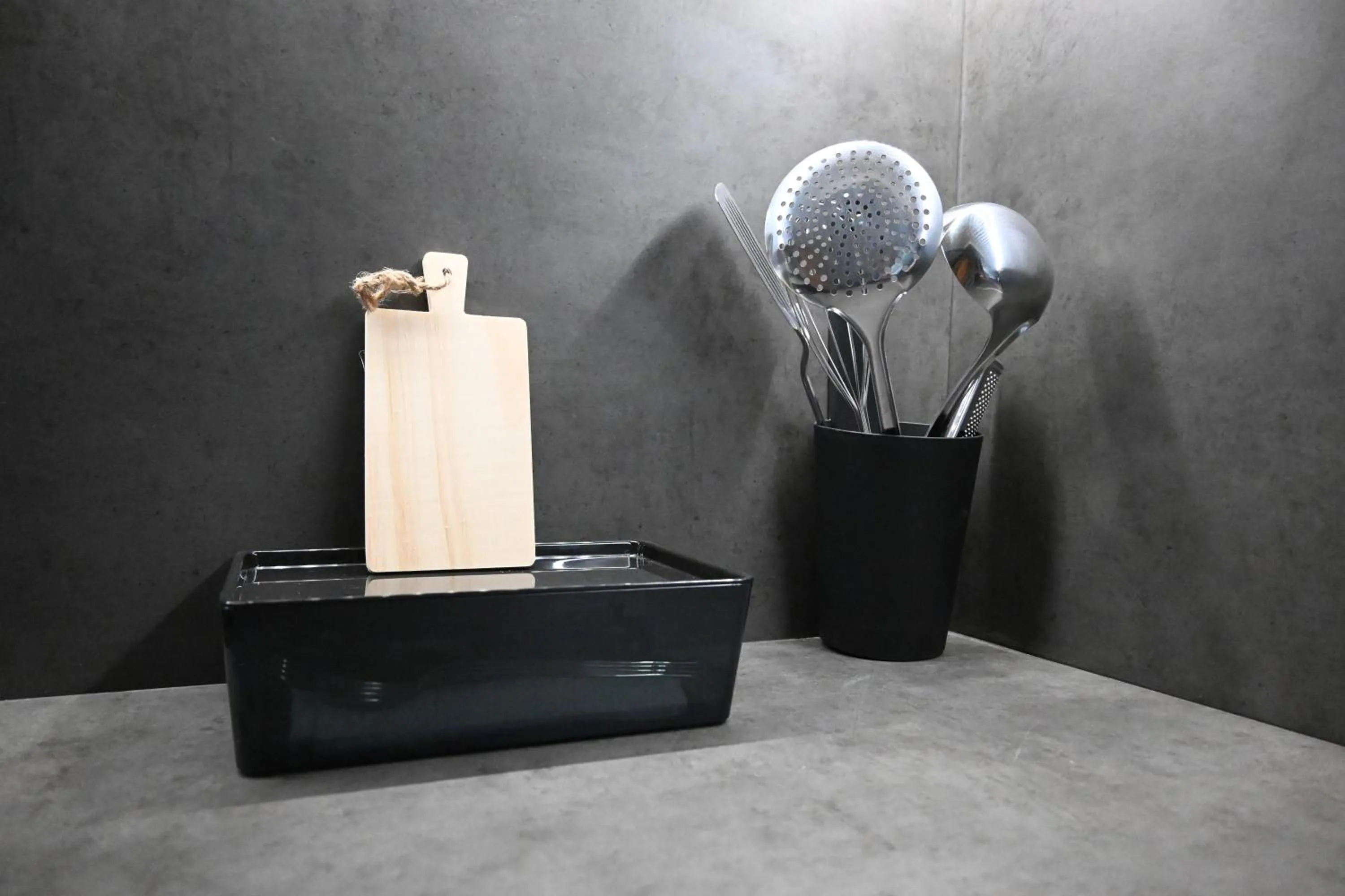 kitchen in Komody Apartments