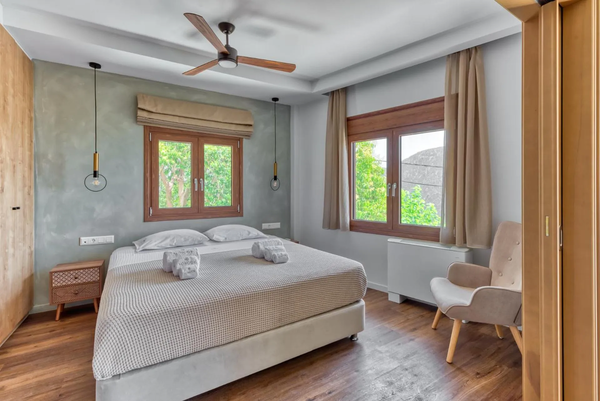 Bedroom, Bed in Komody Apartments