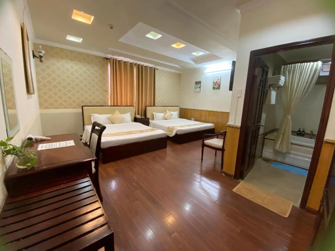 Bedroom, Bed in Linh Phuong 8 Hotel - 24 hours stay