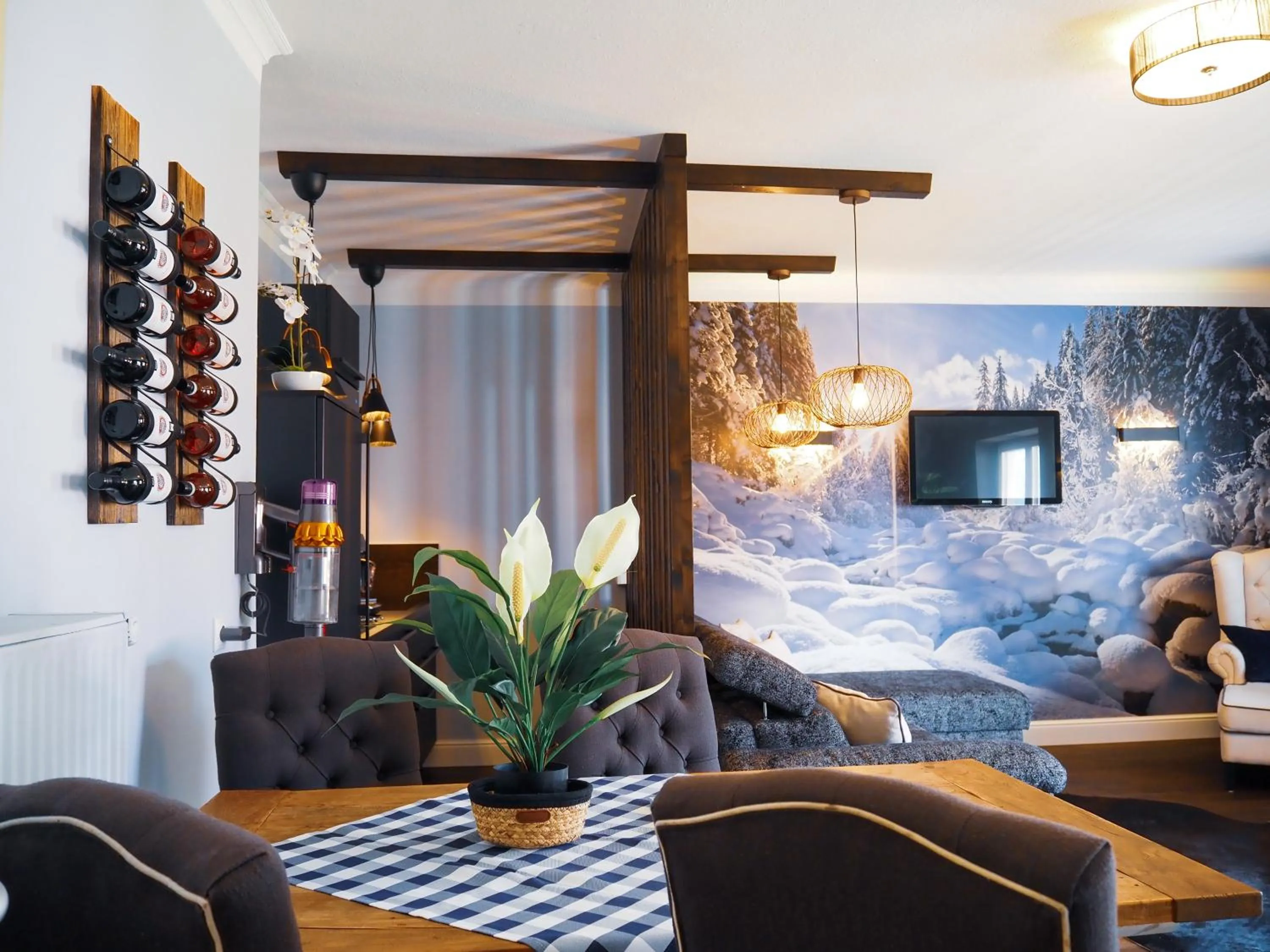 Living room in Design Hotel ALPENLIEBE - - - - Boutique-Flair - - - -