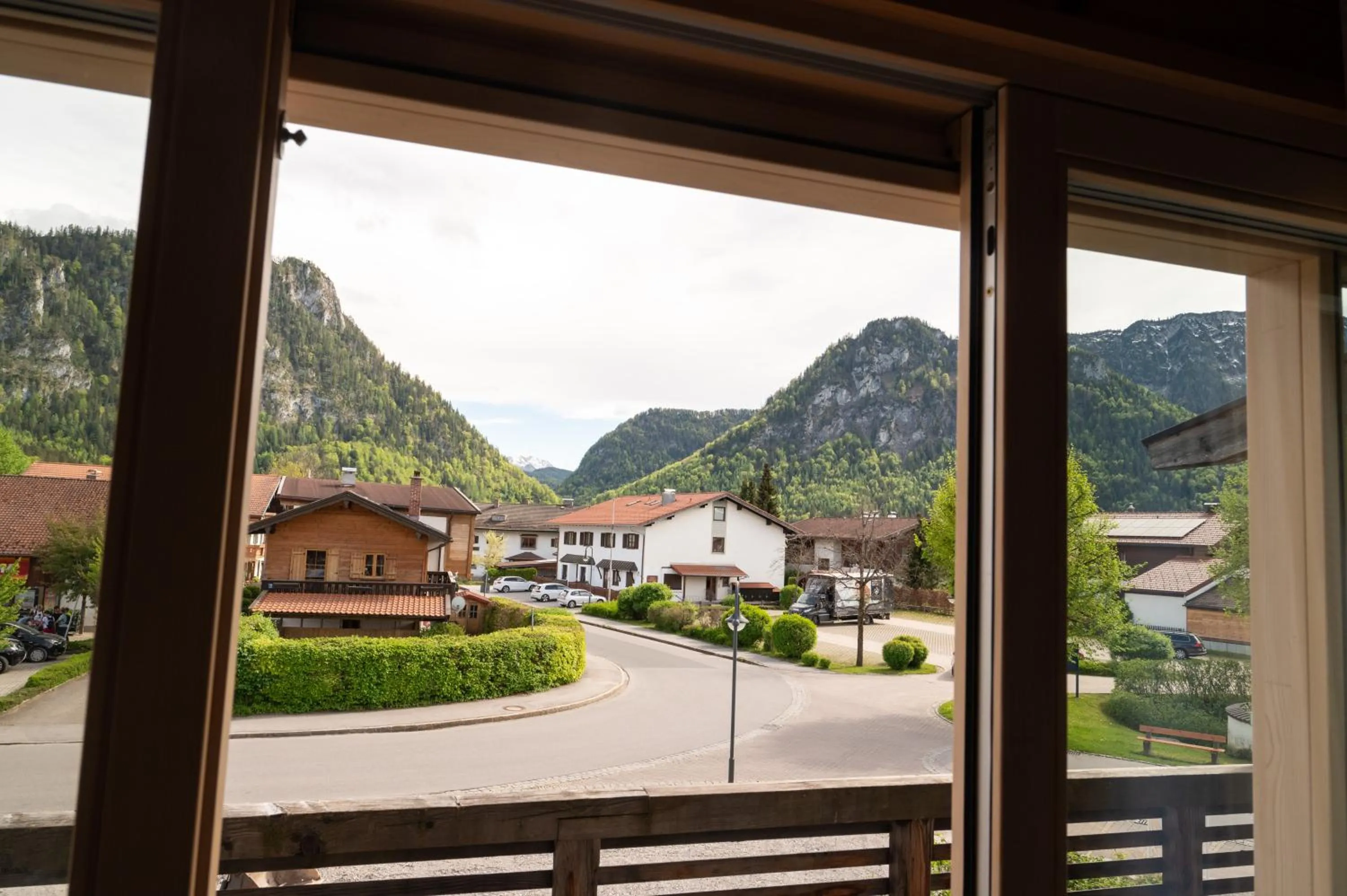 View (from property/room) in Design Hotel ALPENLIEBE - - - - Boutique-Flair - - - -
