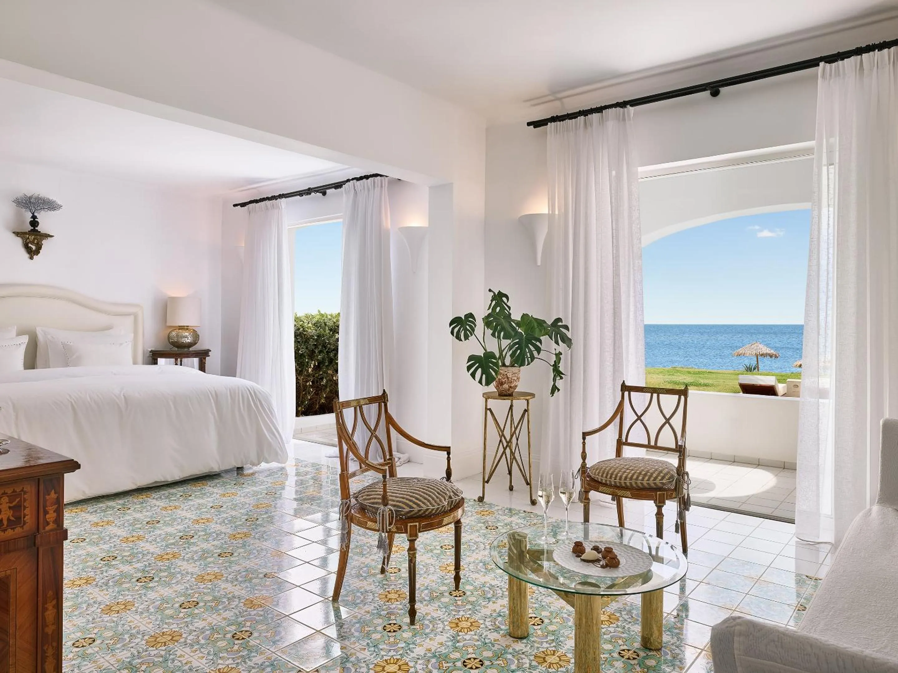 Bed in Caramel, A Grecotel Resort to Live