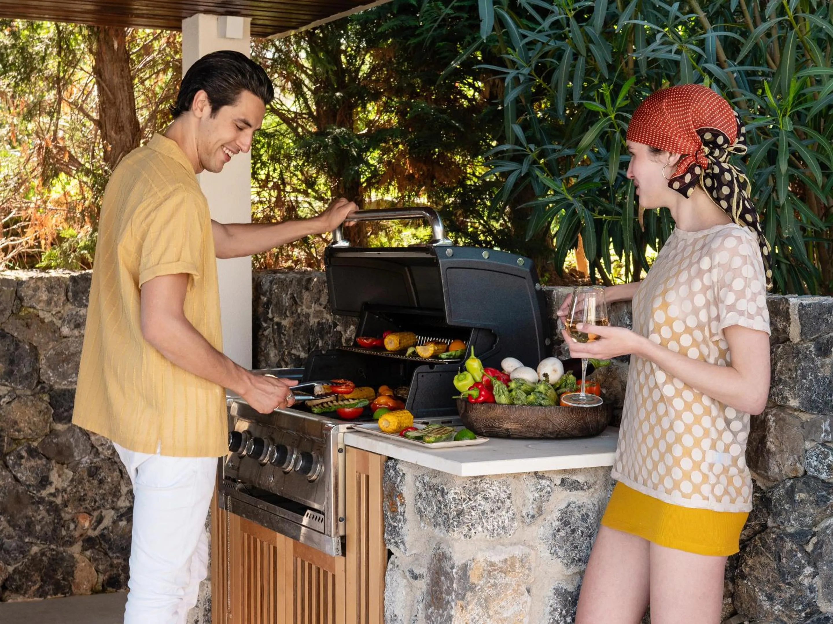 BBQ facilities in Caramel, A Grecotel Resort to Live