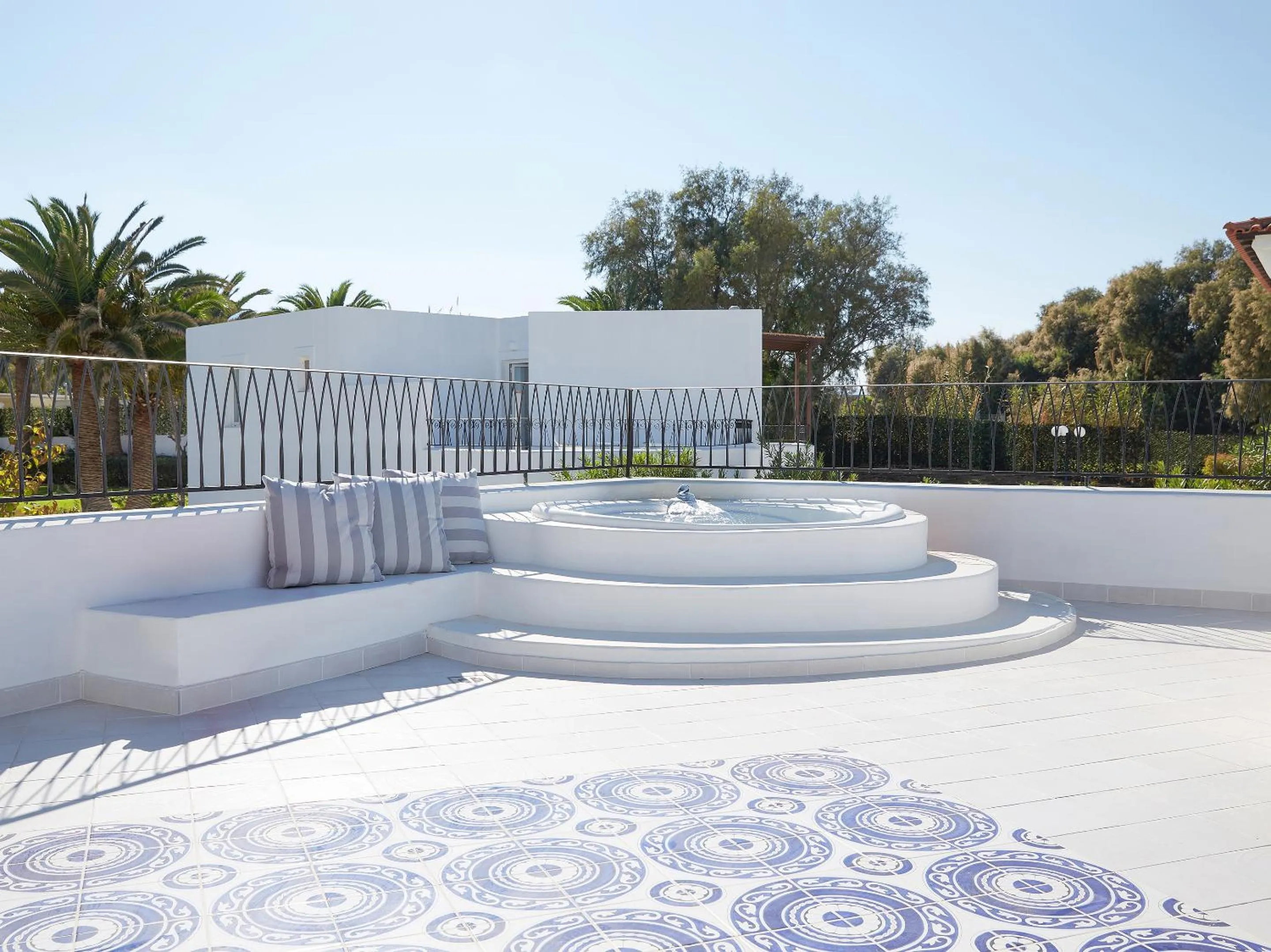 Patio in Caramel, A Grecotel Resort to Live