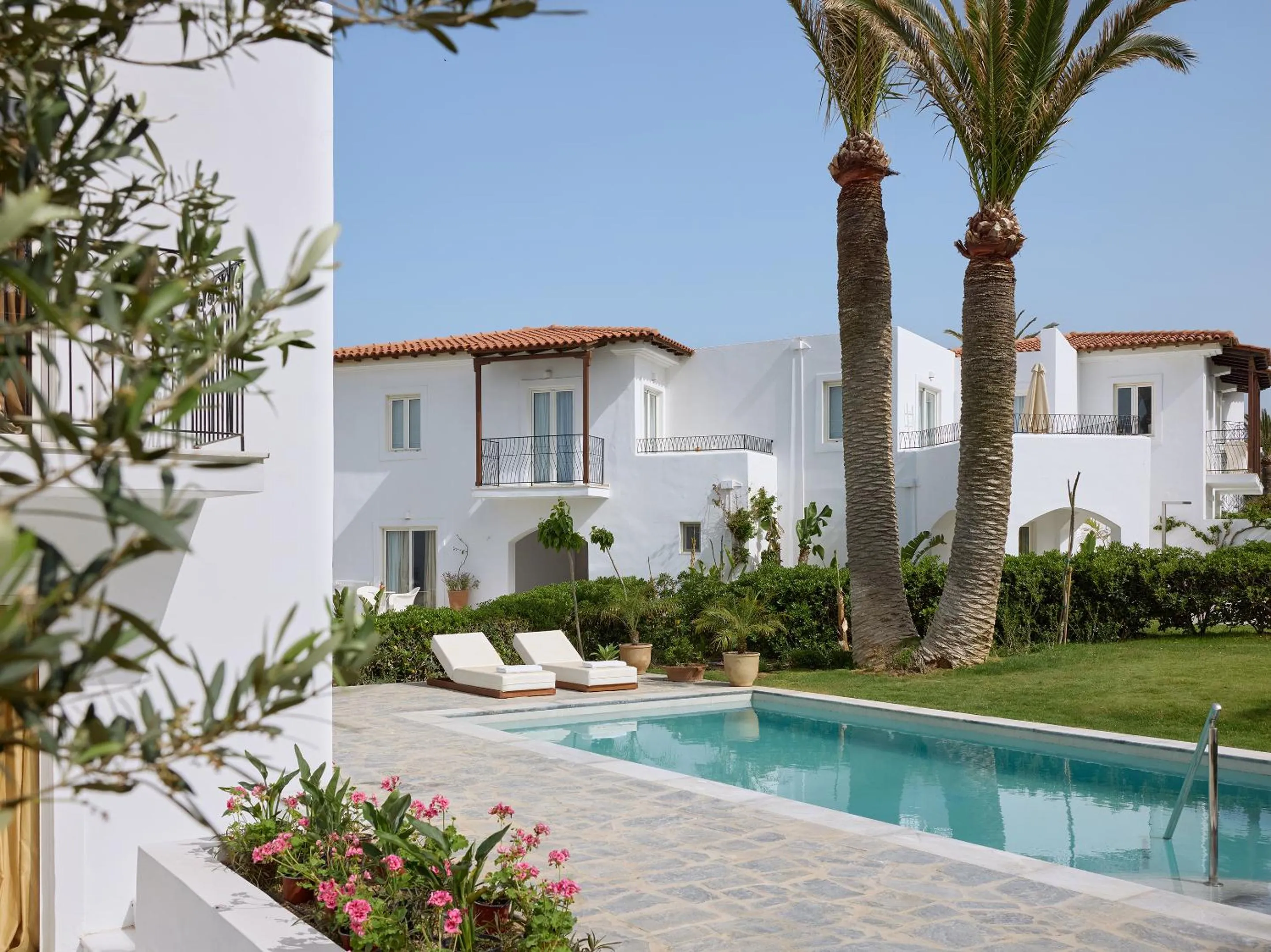 Swimming pool in Caramel, A Grecotel Resort to Live