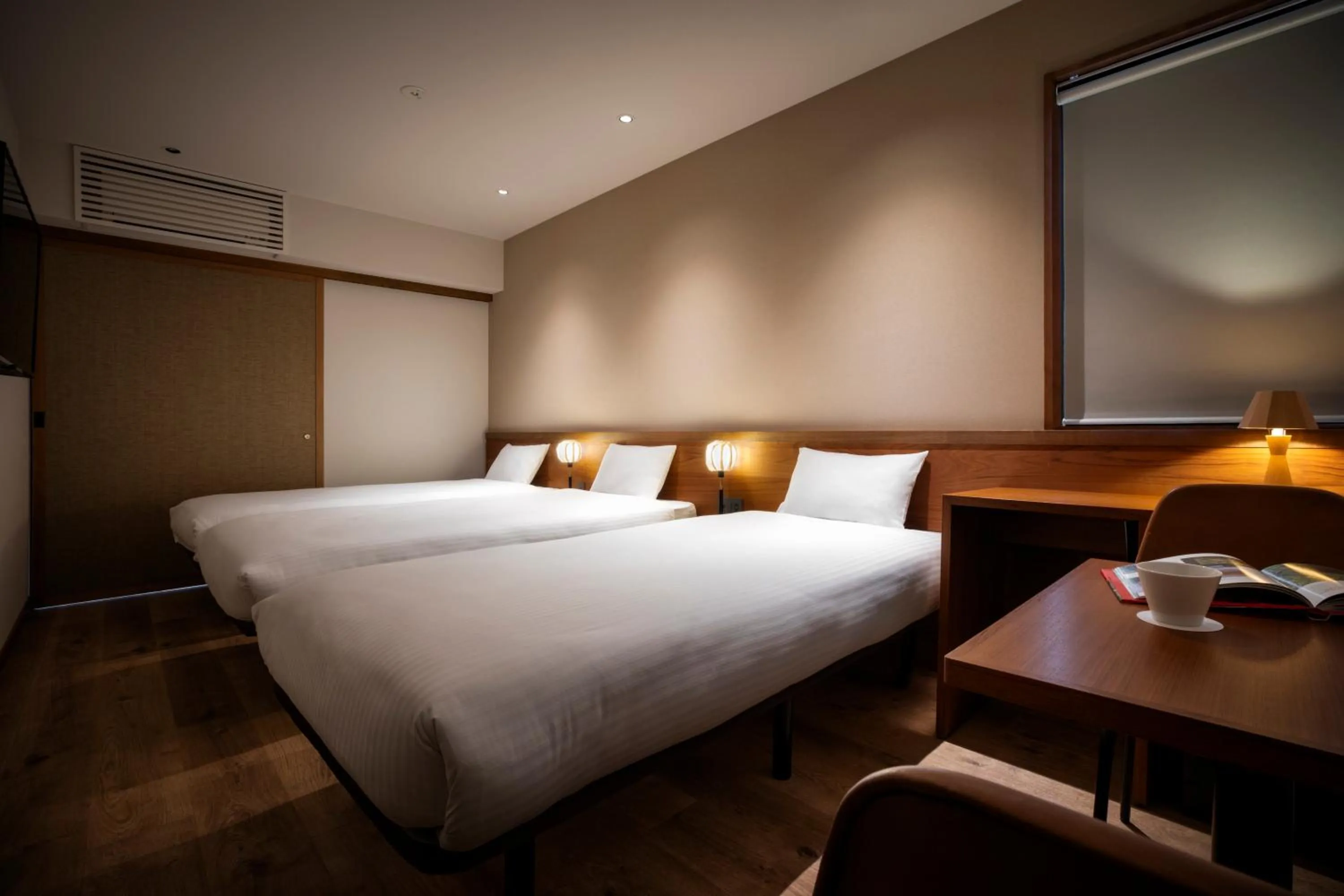Photo of the whole room, Bed in hotel Bell・Kyoto
