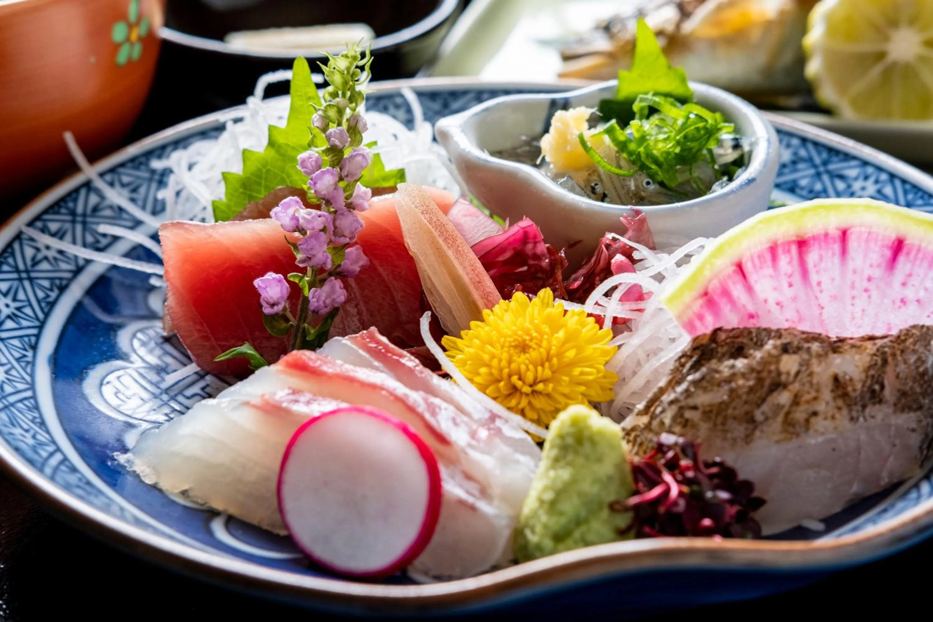 Dinner in Awashima Hotel