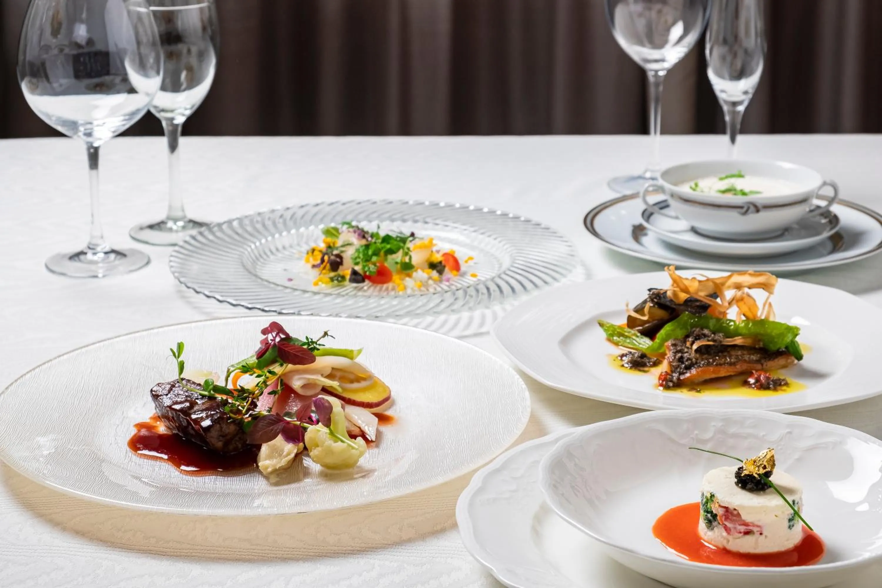 Food and drinks in Awashima Hotel