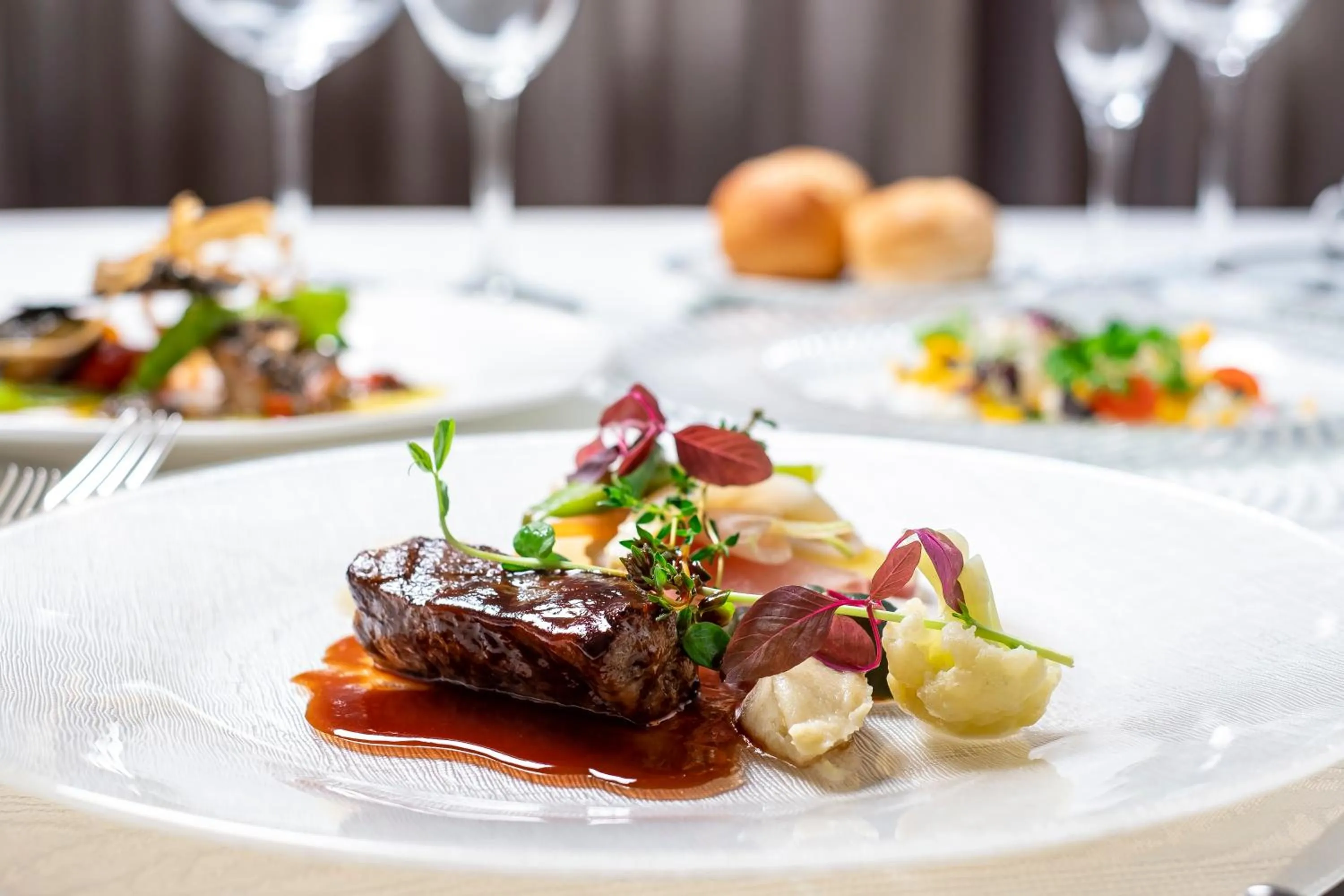 Food and drinks in Awashima Hotel