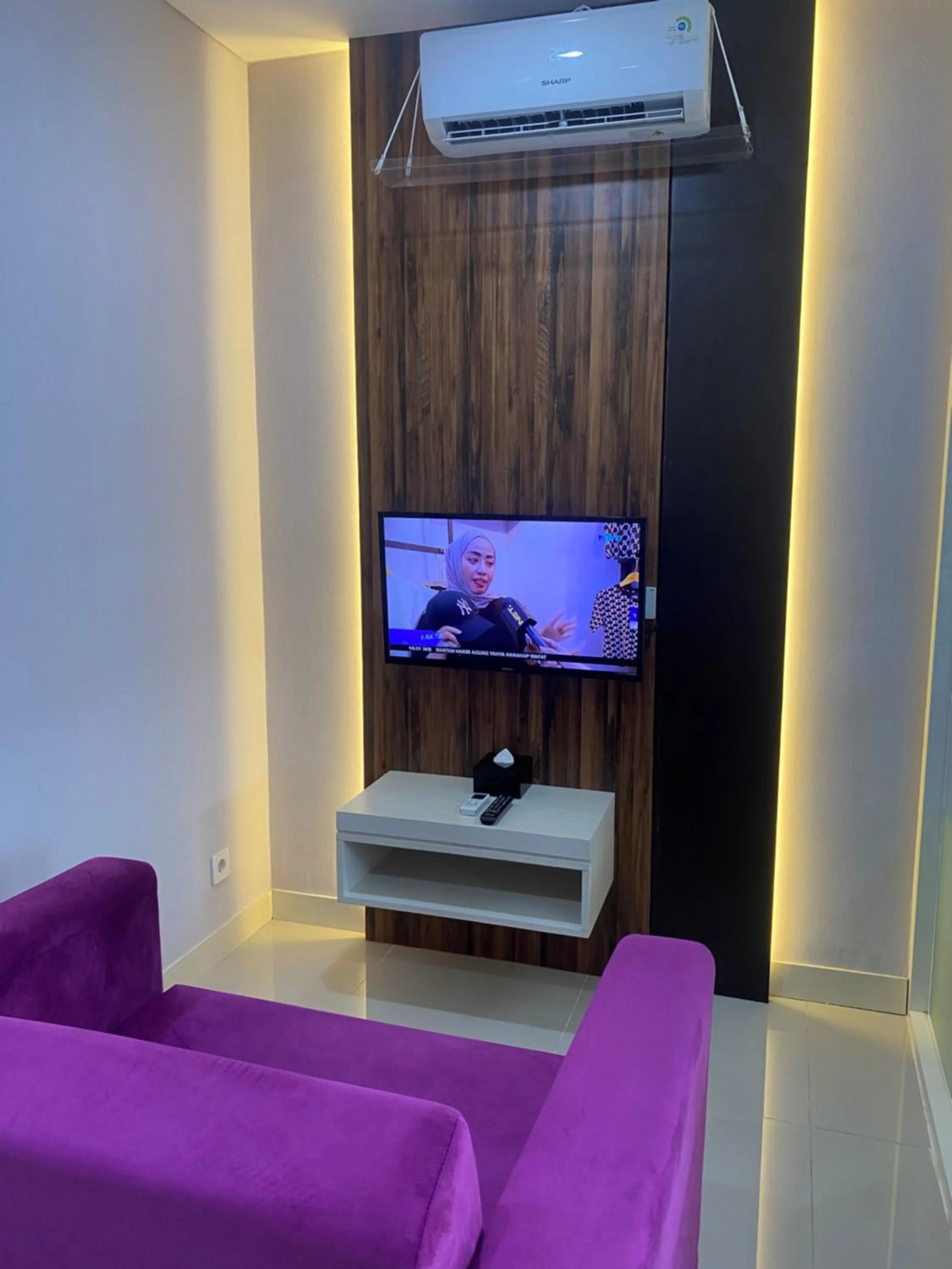 Living room in Daima Suites Margonda