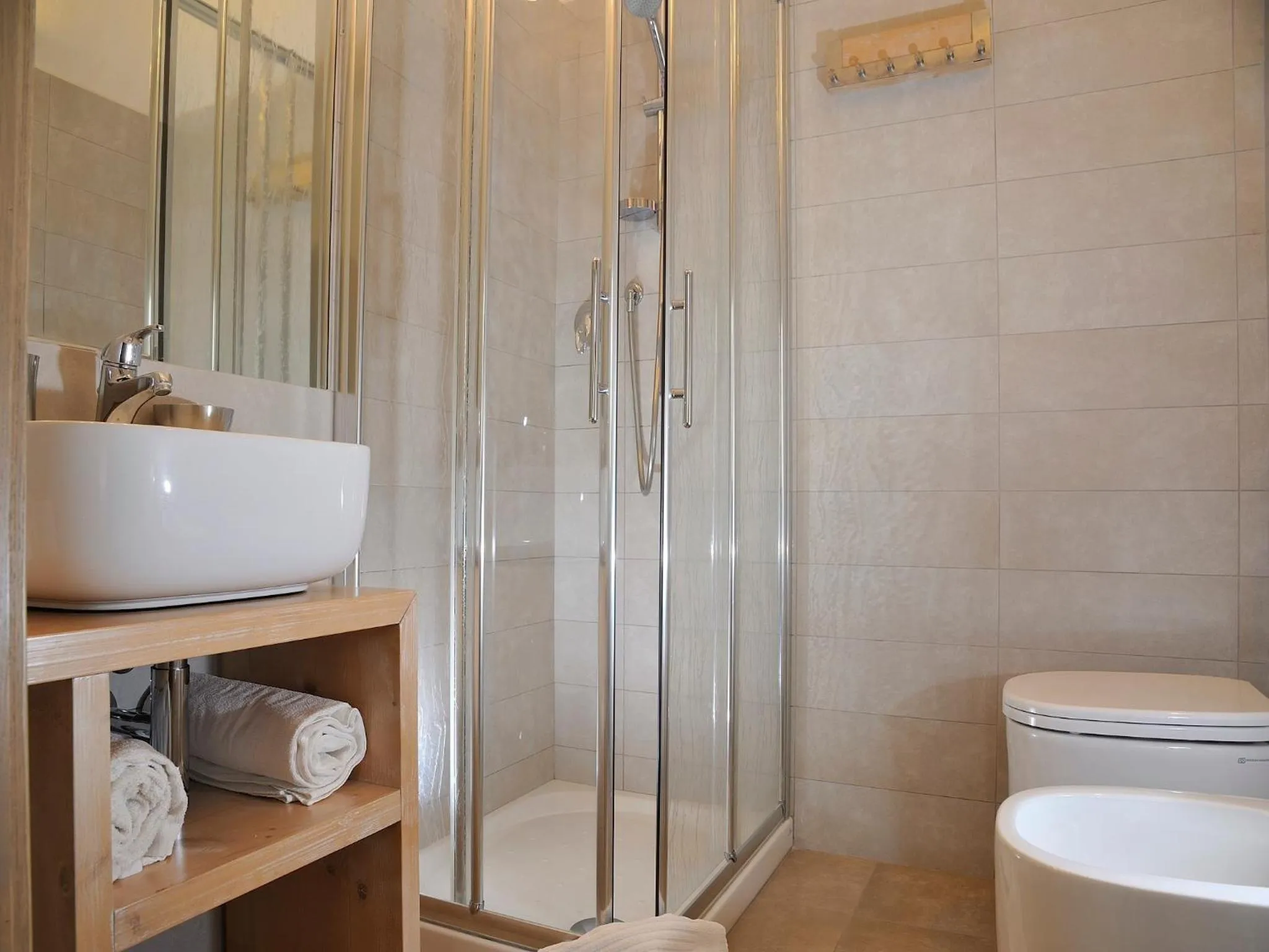 Shower in B&B Le Cale