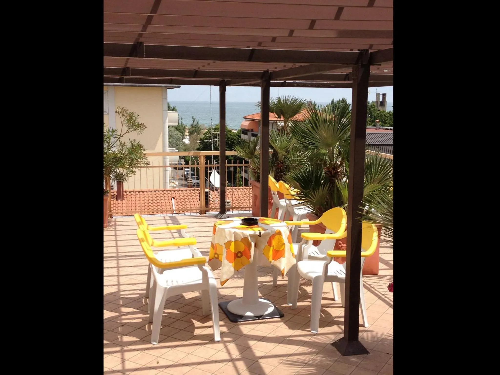 Balcony/Terrace in Hotel Emma Nord