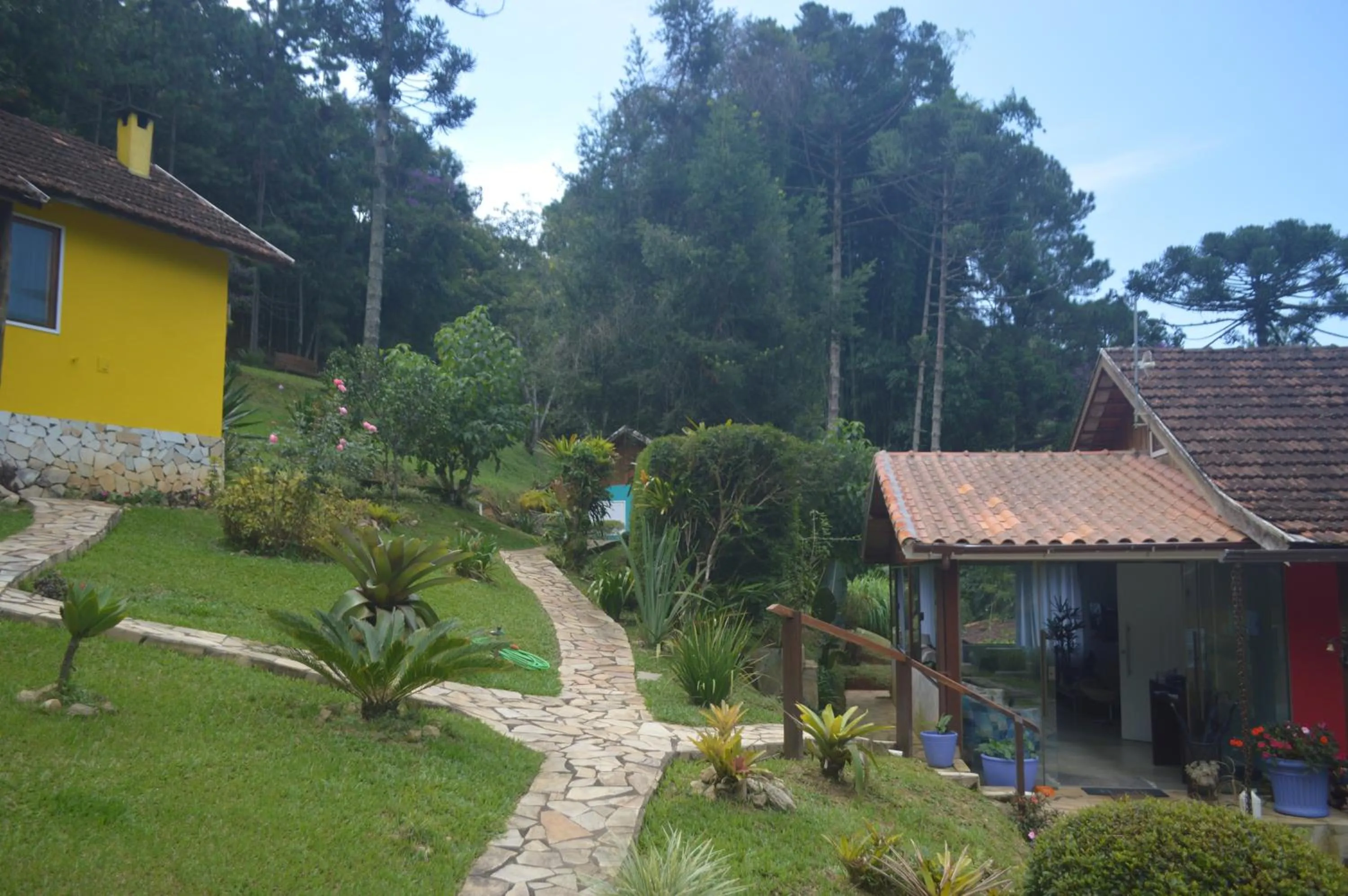 Garden in Pousada Refúgio das Aves