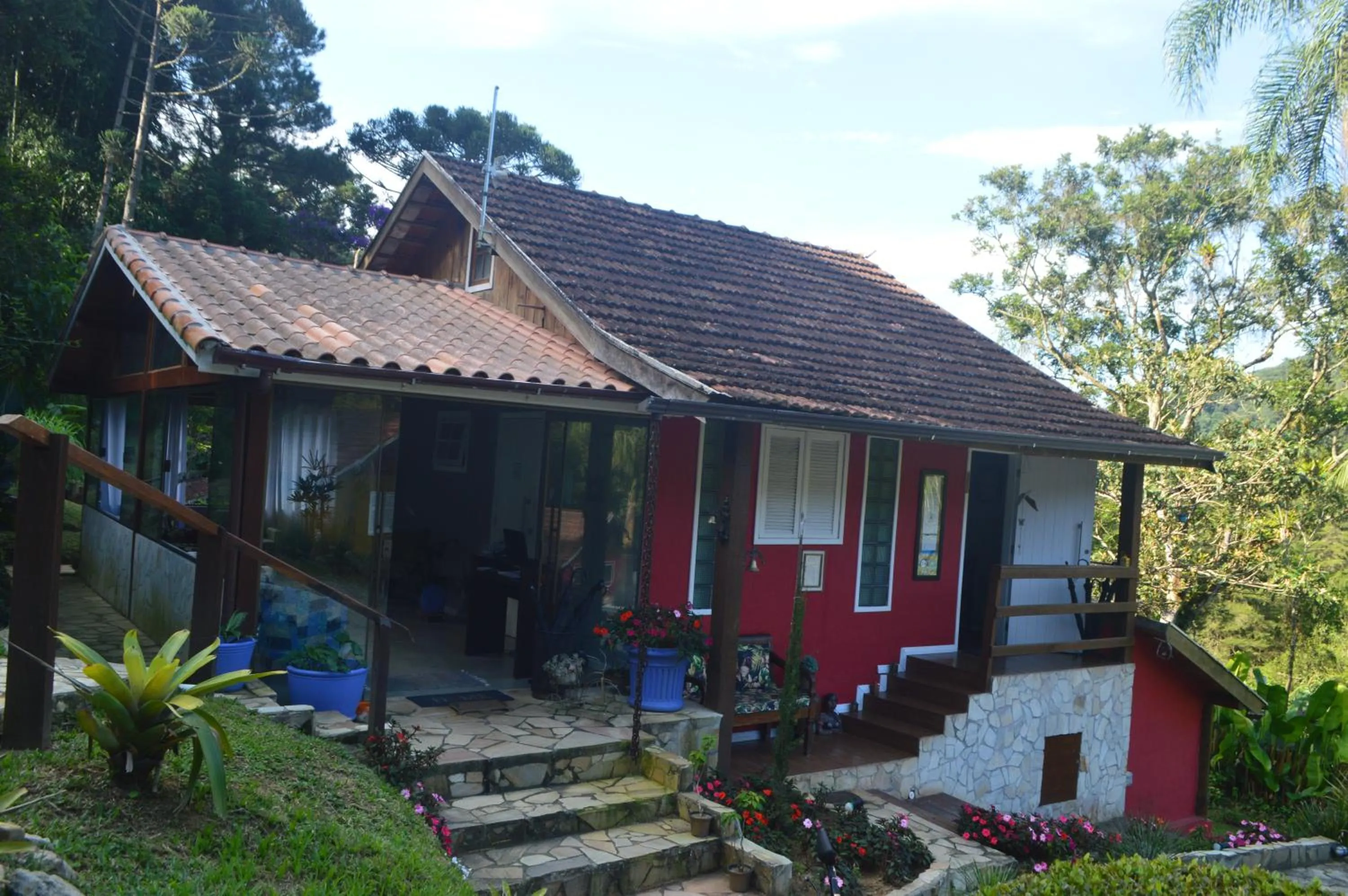 Property building in Pousada Refúgio das Aves