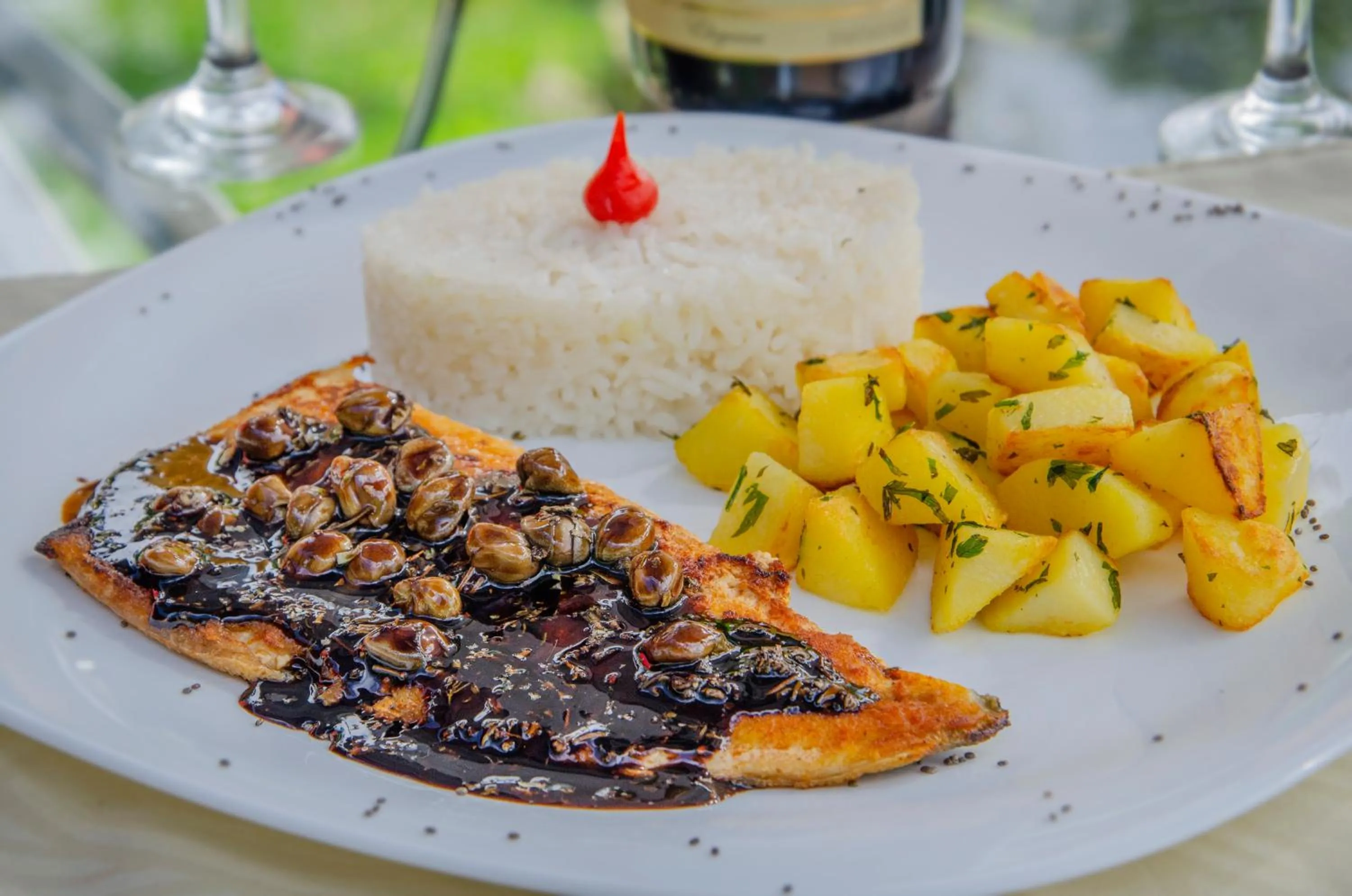 Food in Pousada Refúgio das Aves