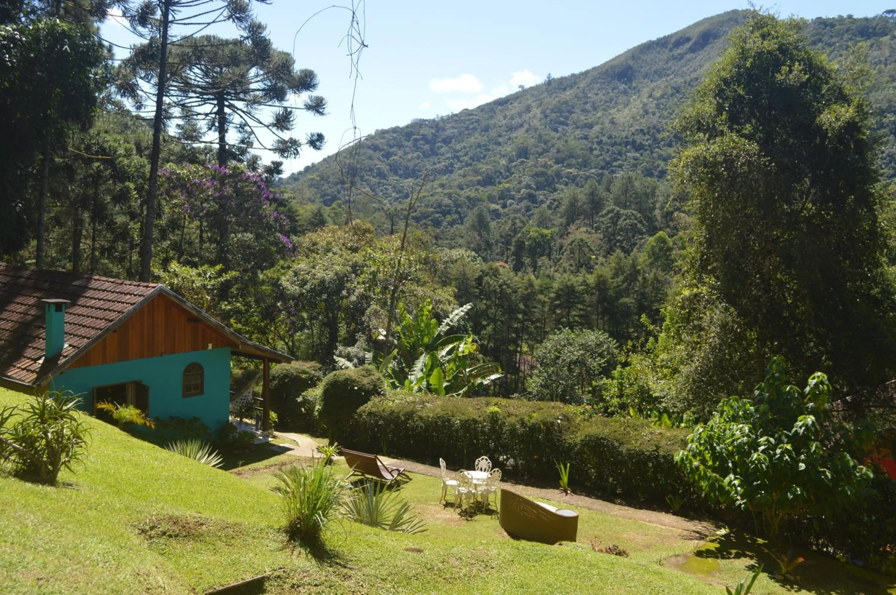 Natural landscape in Pousada Refúgio das Aves