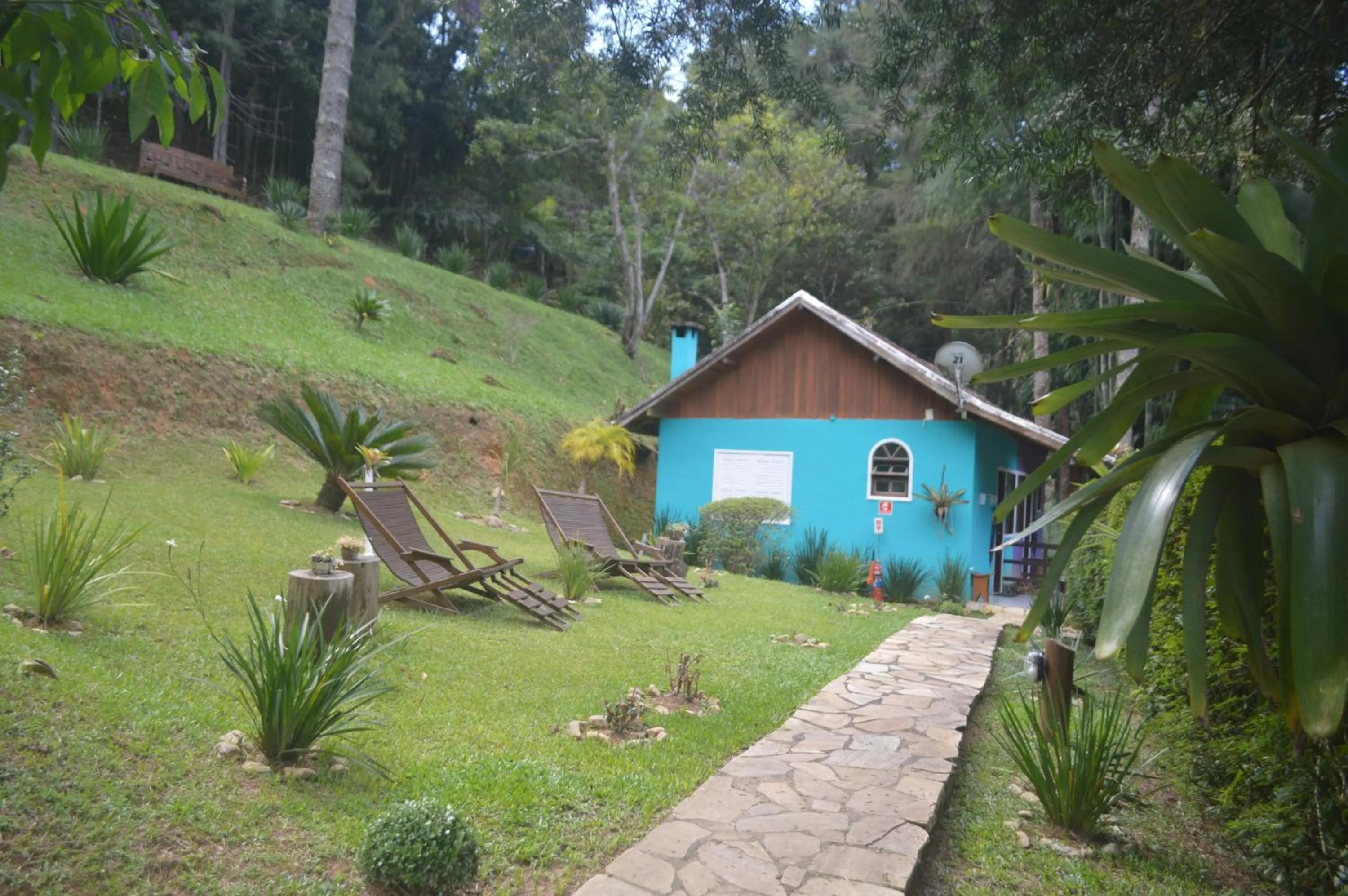 Garden in Pousada Refúgio das Aves