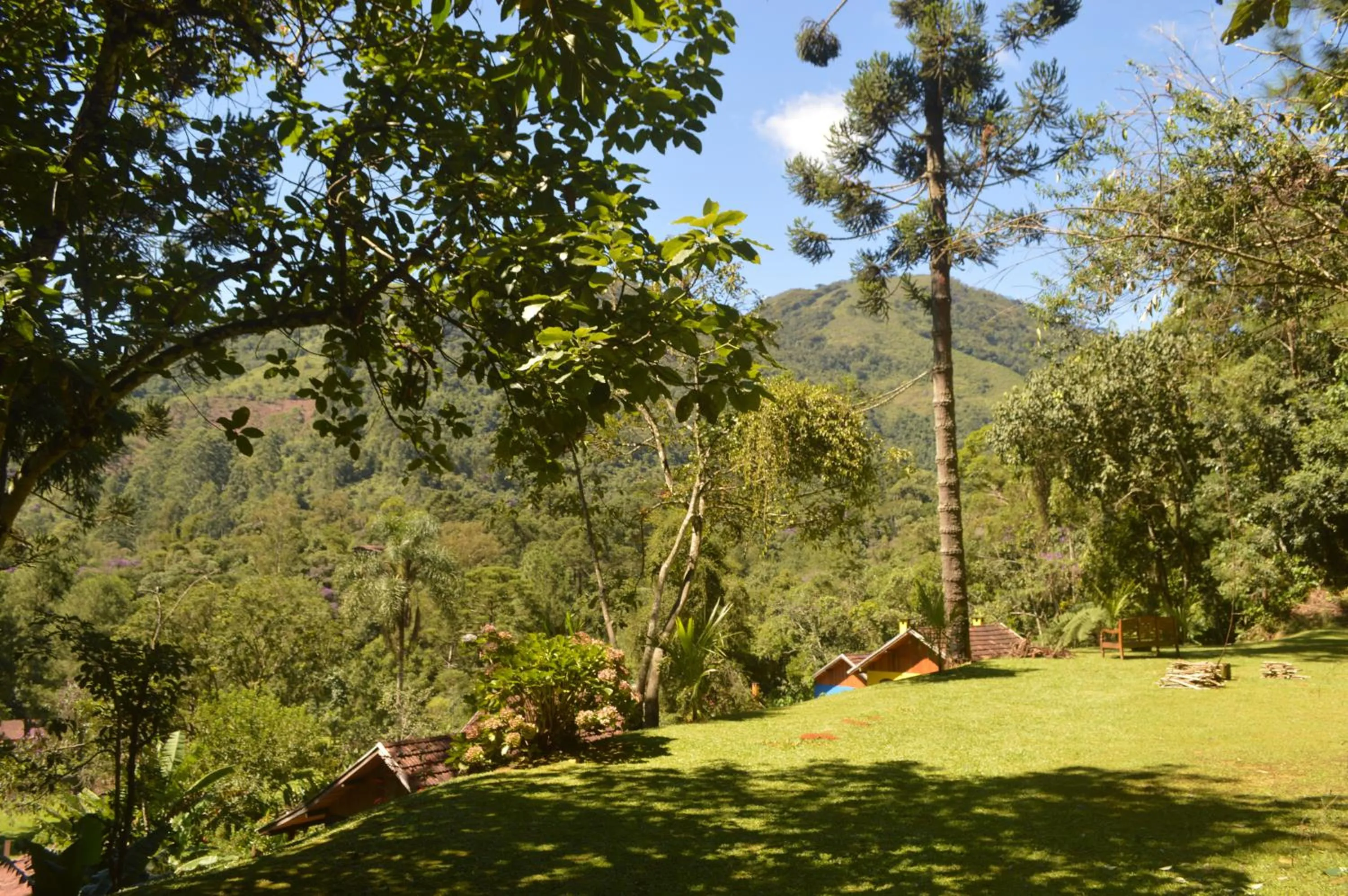 Garden in Pousada Refúgio das Aves