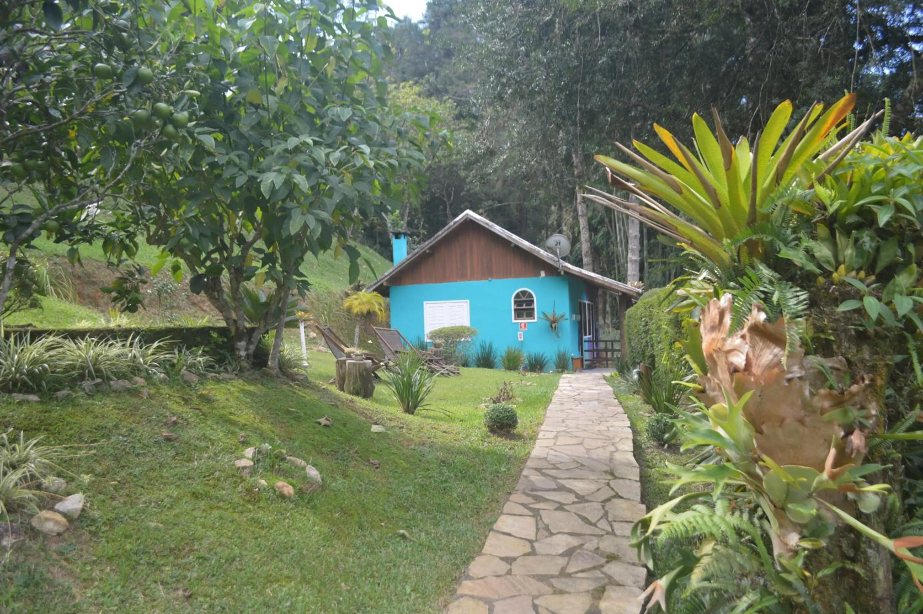 Garden in Pousada Refúgio das Aves