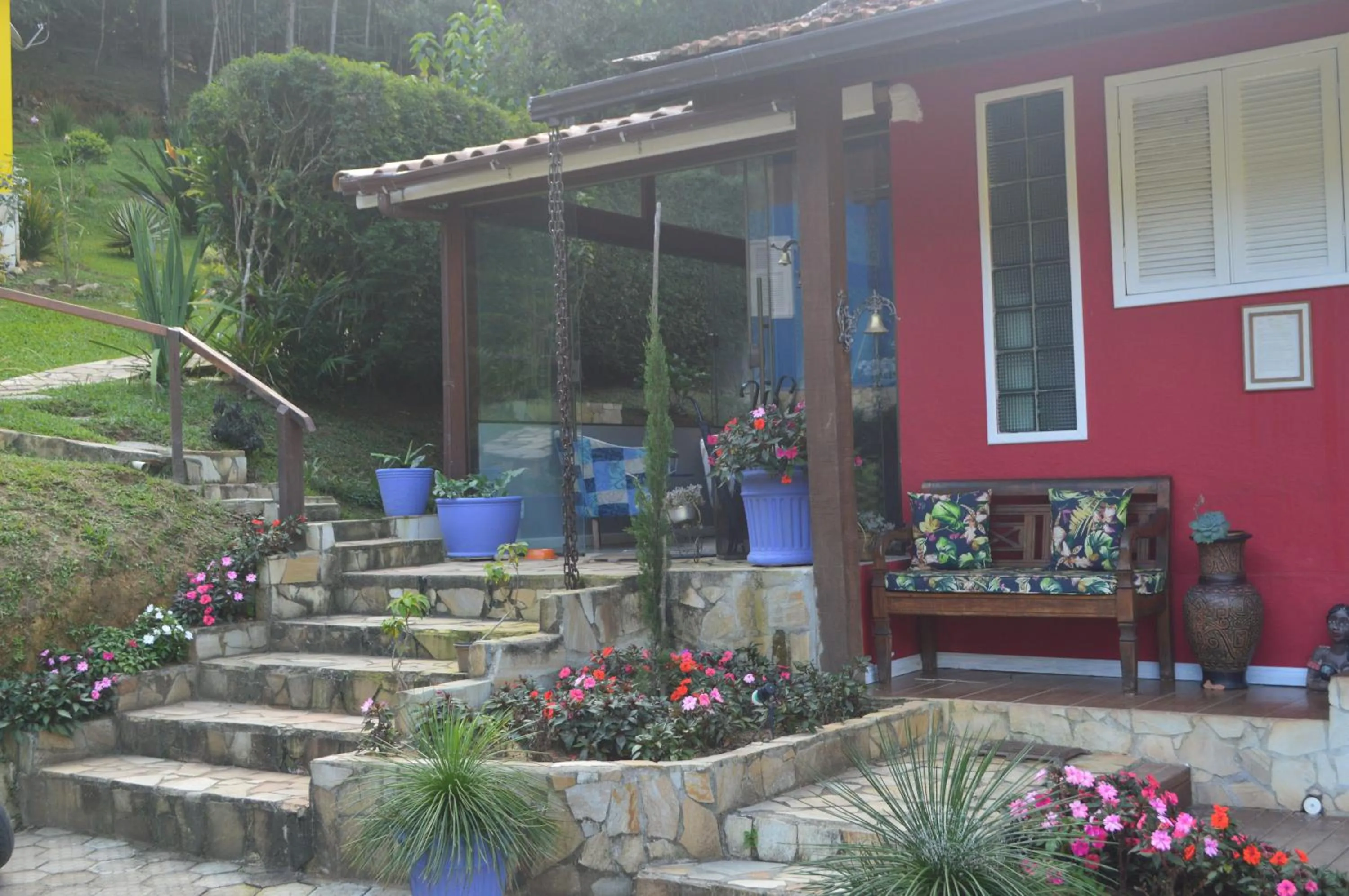 Facade/entrance in Pousada Refúgio das Aves