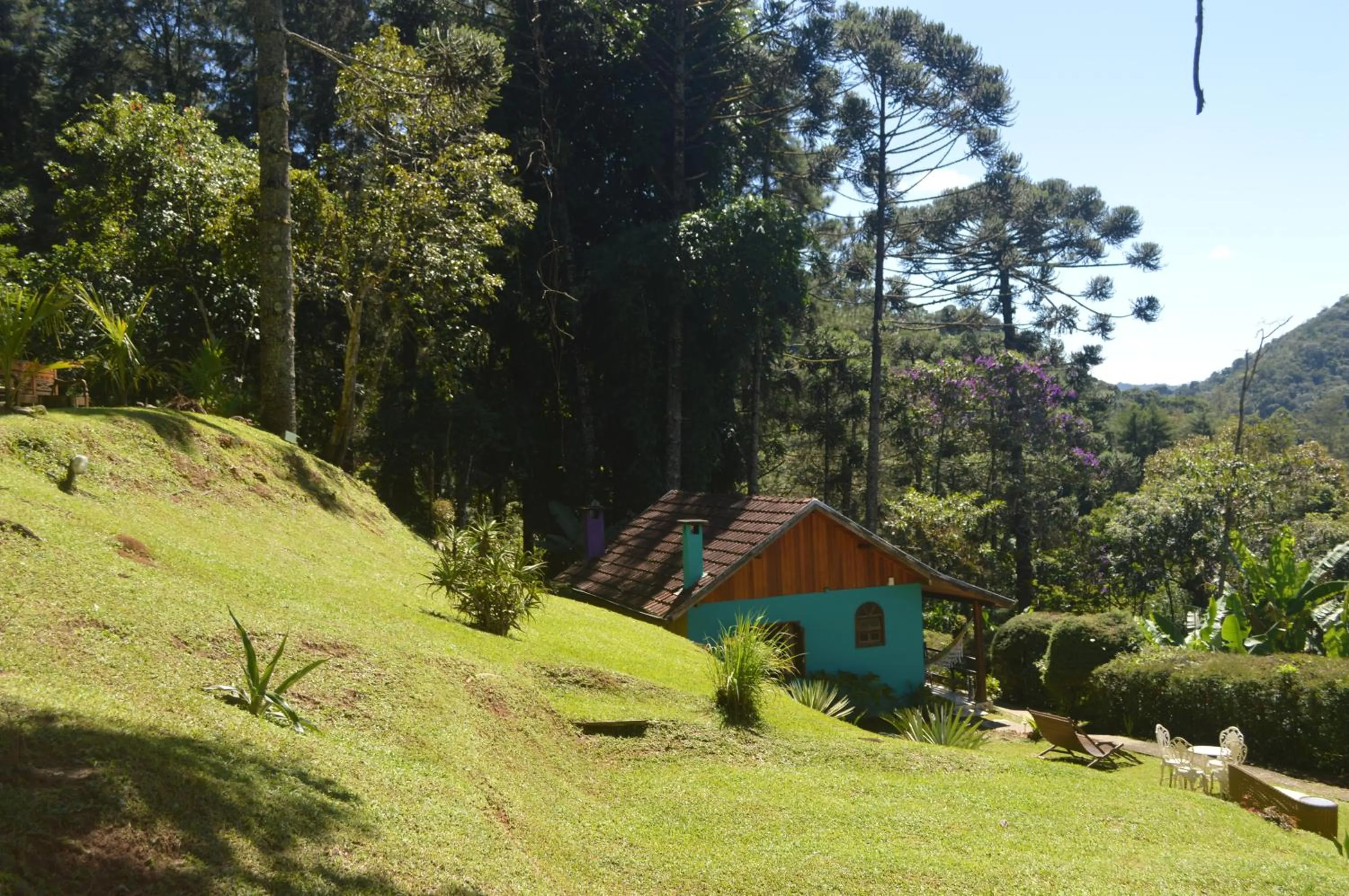 Garden in Pousada Refúgio das Aves