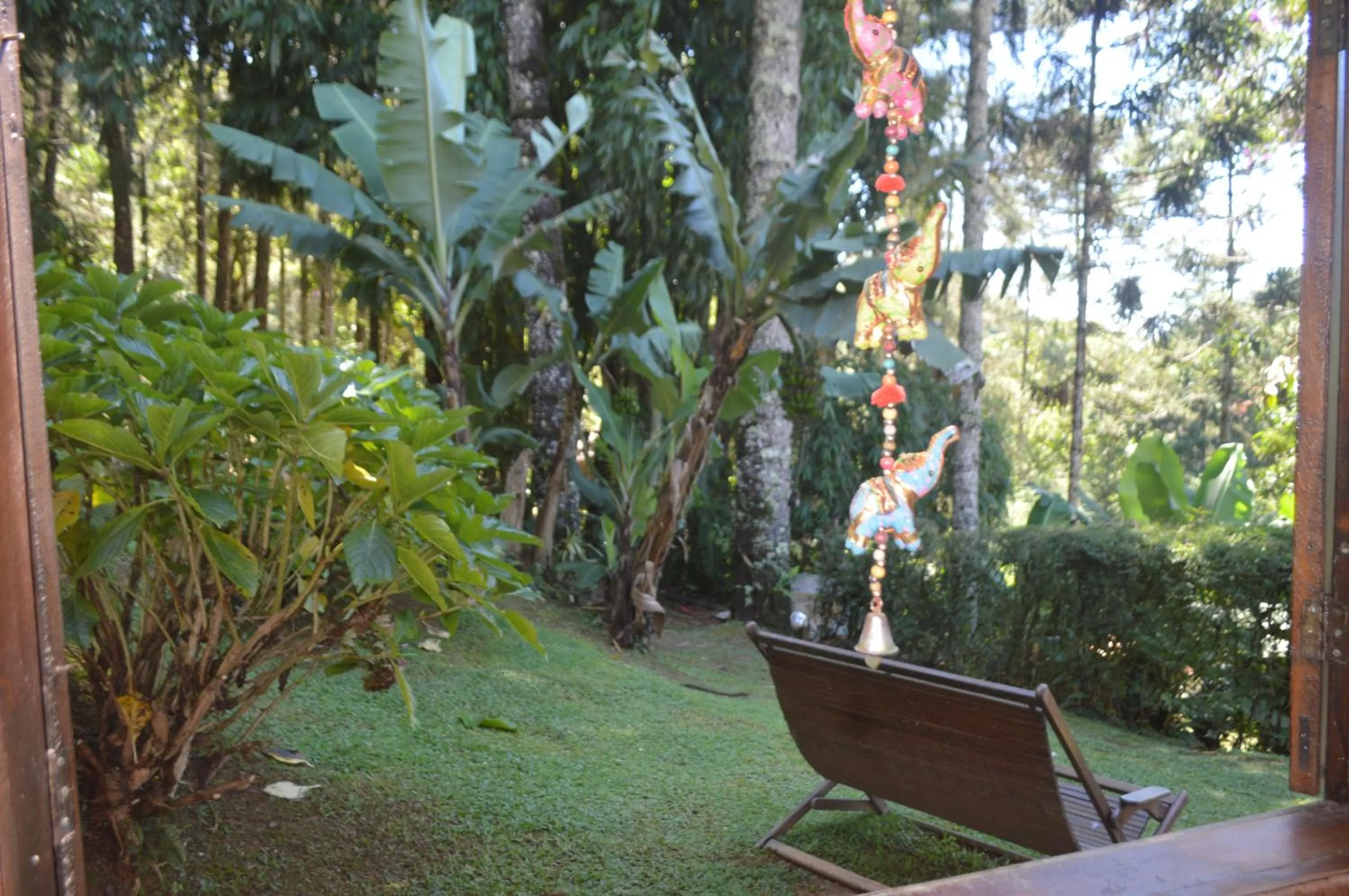 Garden in Pousada Refúgio das Aves