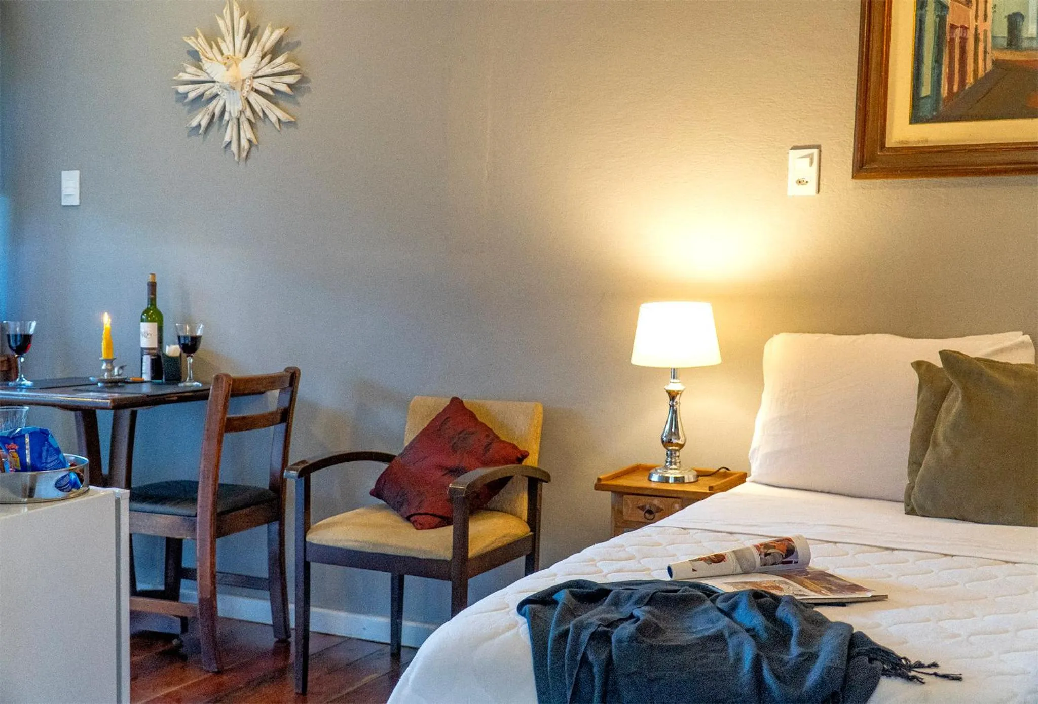 Bed in Pousada Refúgio das Aves