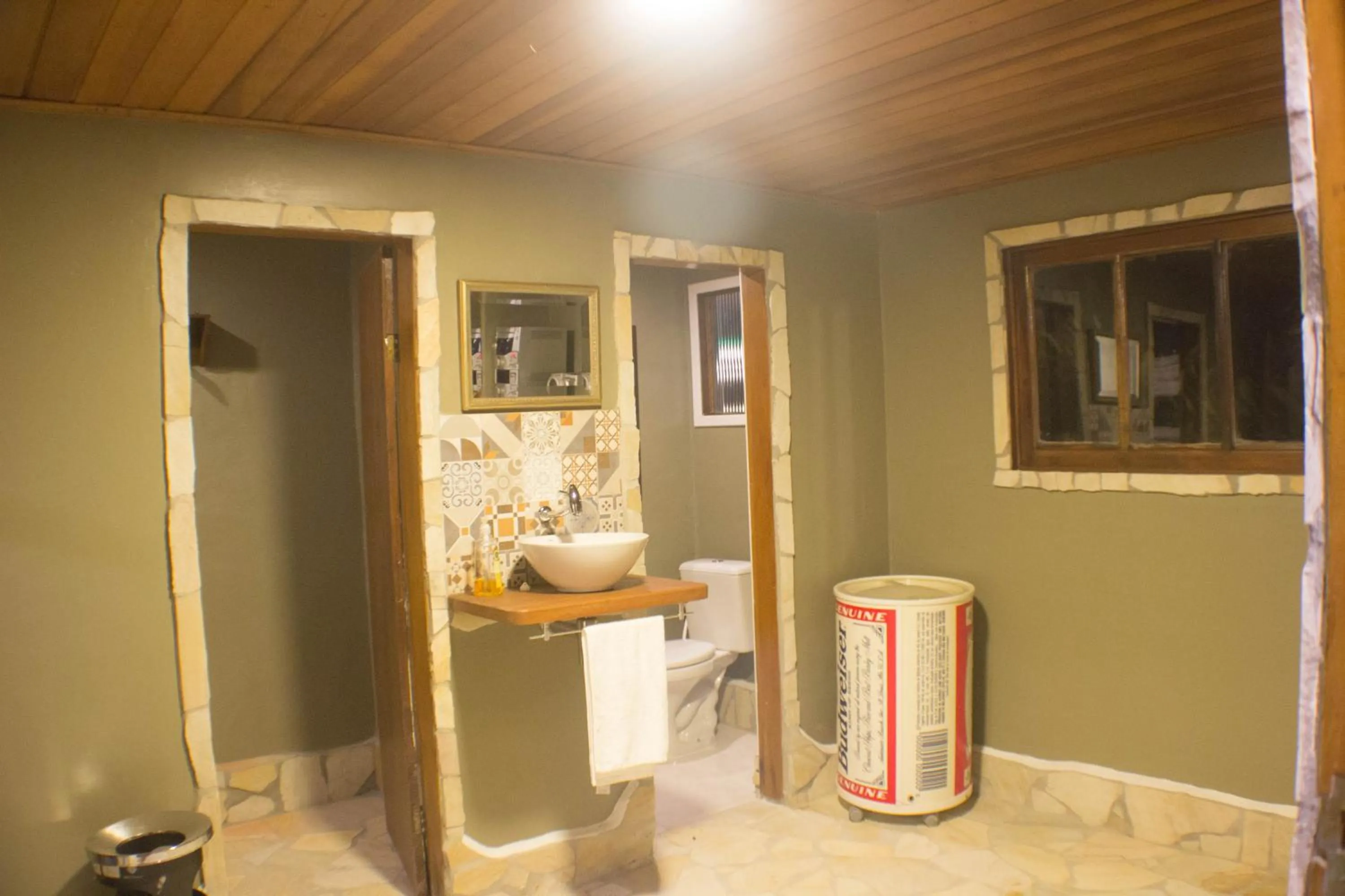 Toilet in Pousada Refúgio das Aves