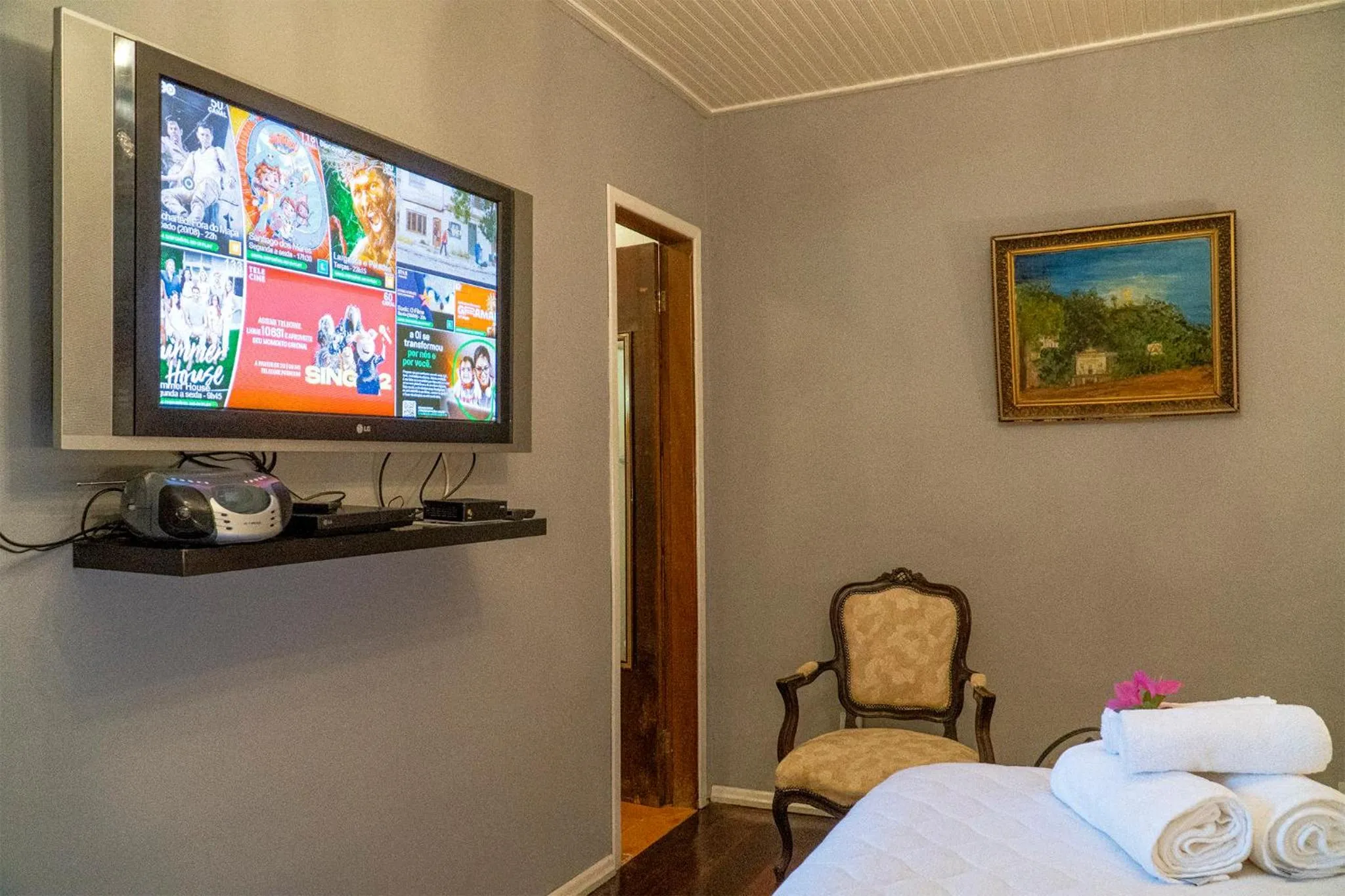 Bed in Pousada Refúgio das Aves