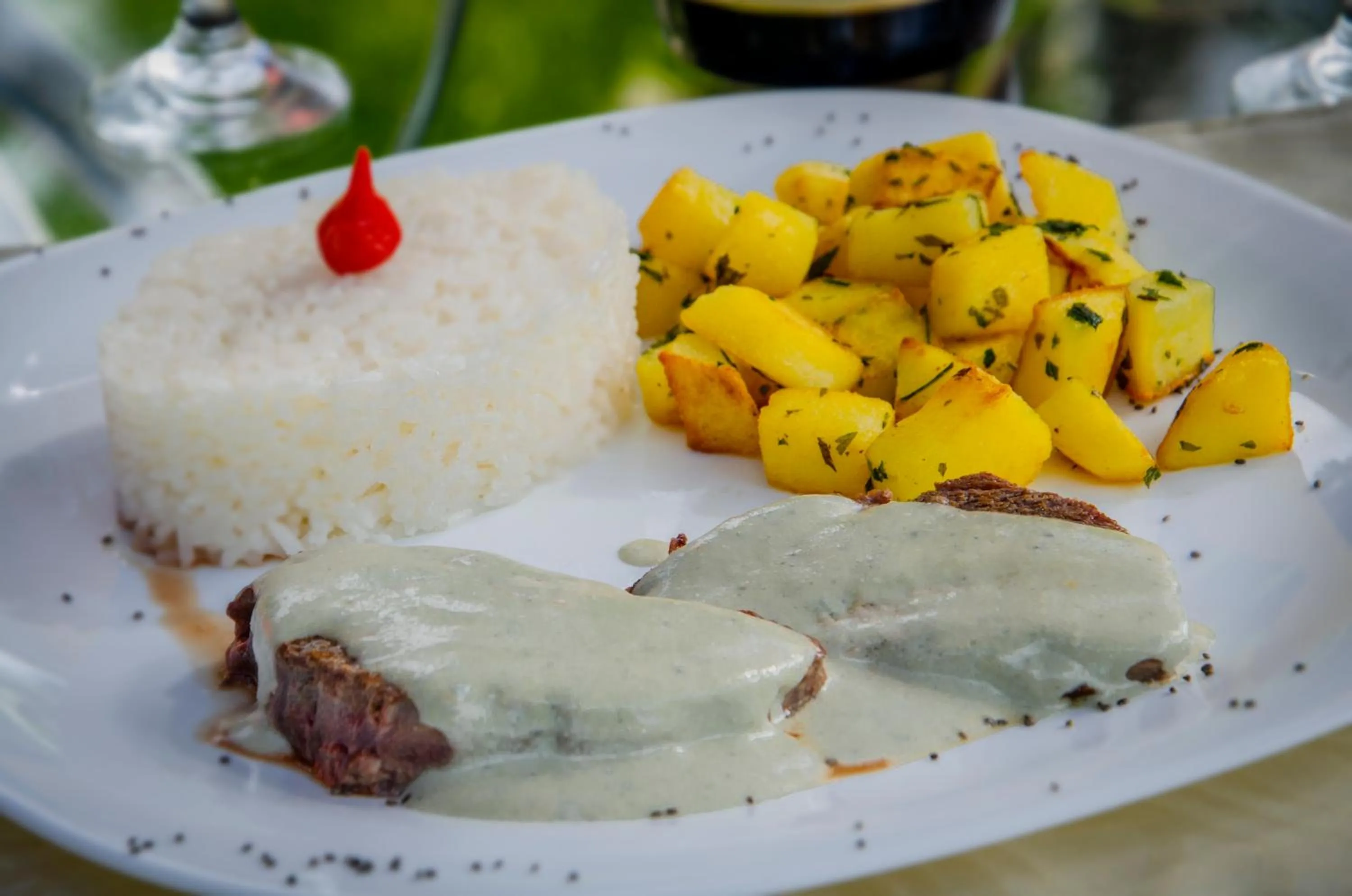 Food in Pousada Refúgio das Aves