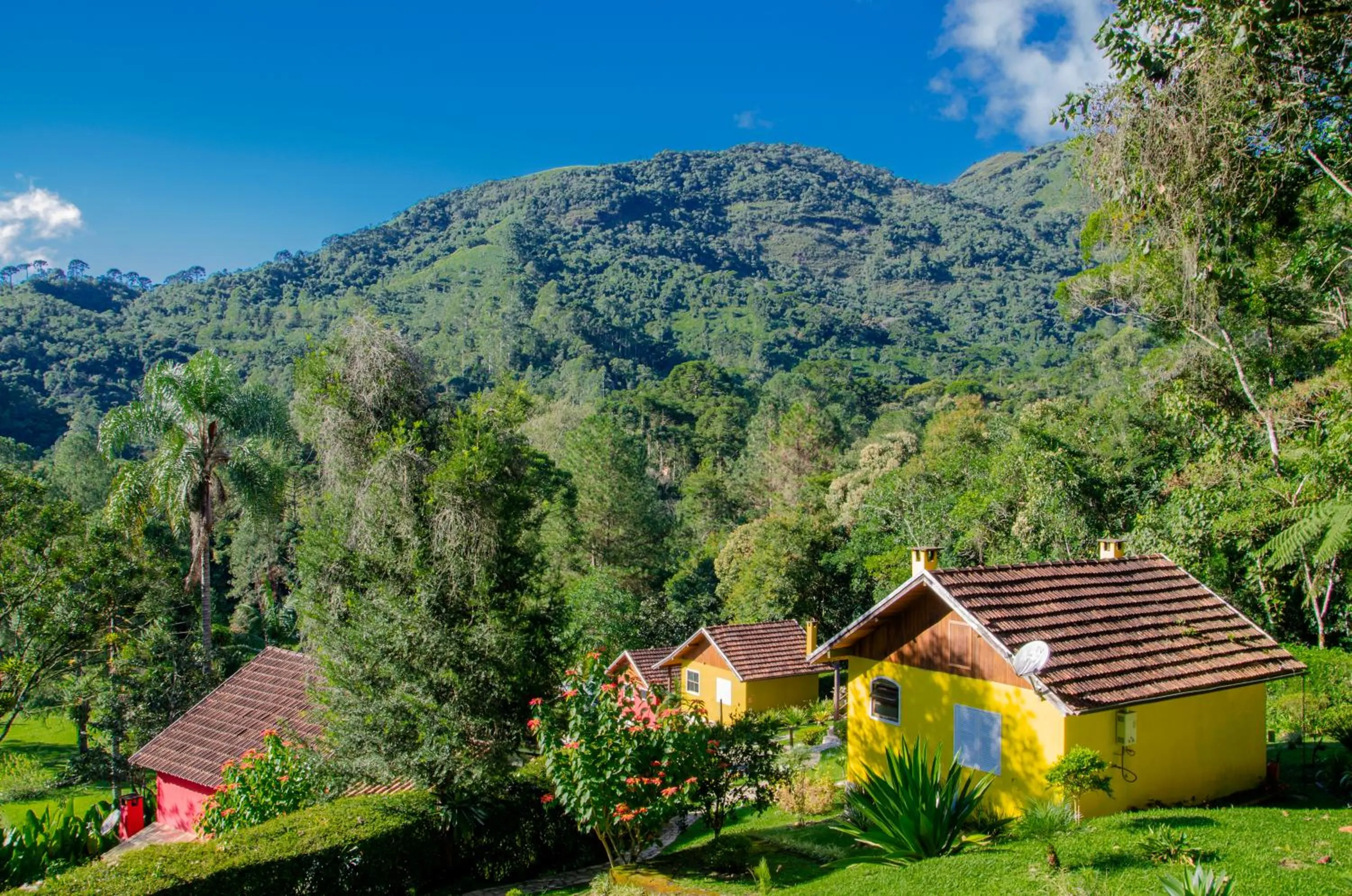 Mountain view in Pousada Refúgio das Aves