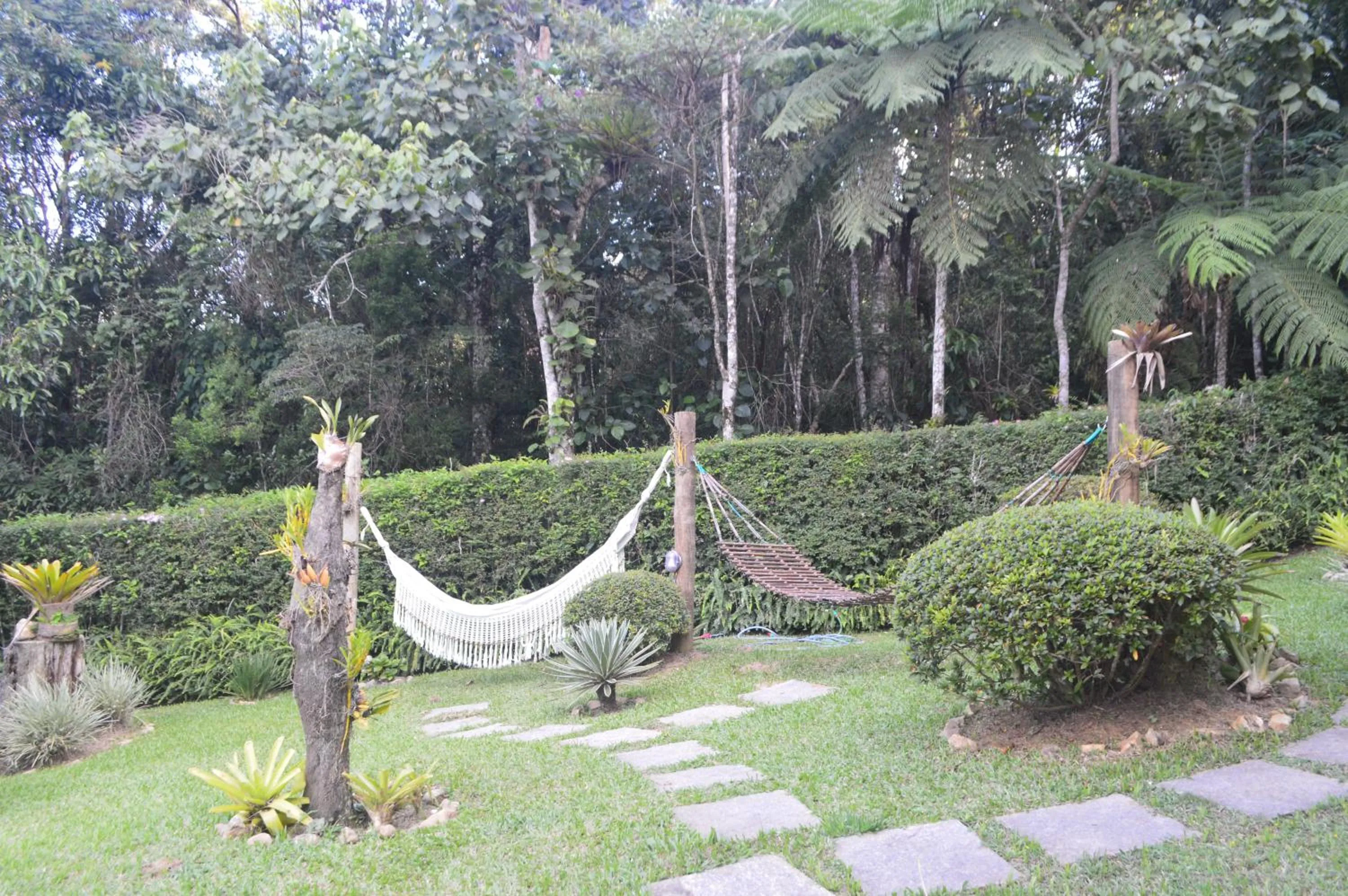 Garden in Pousada Refúgio das Aves