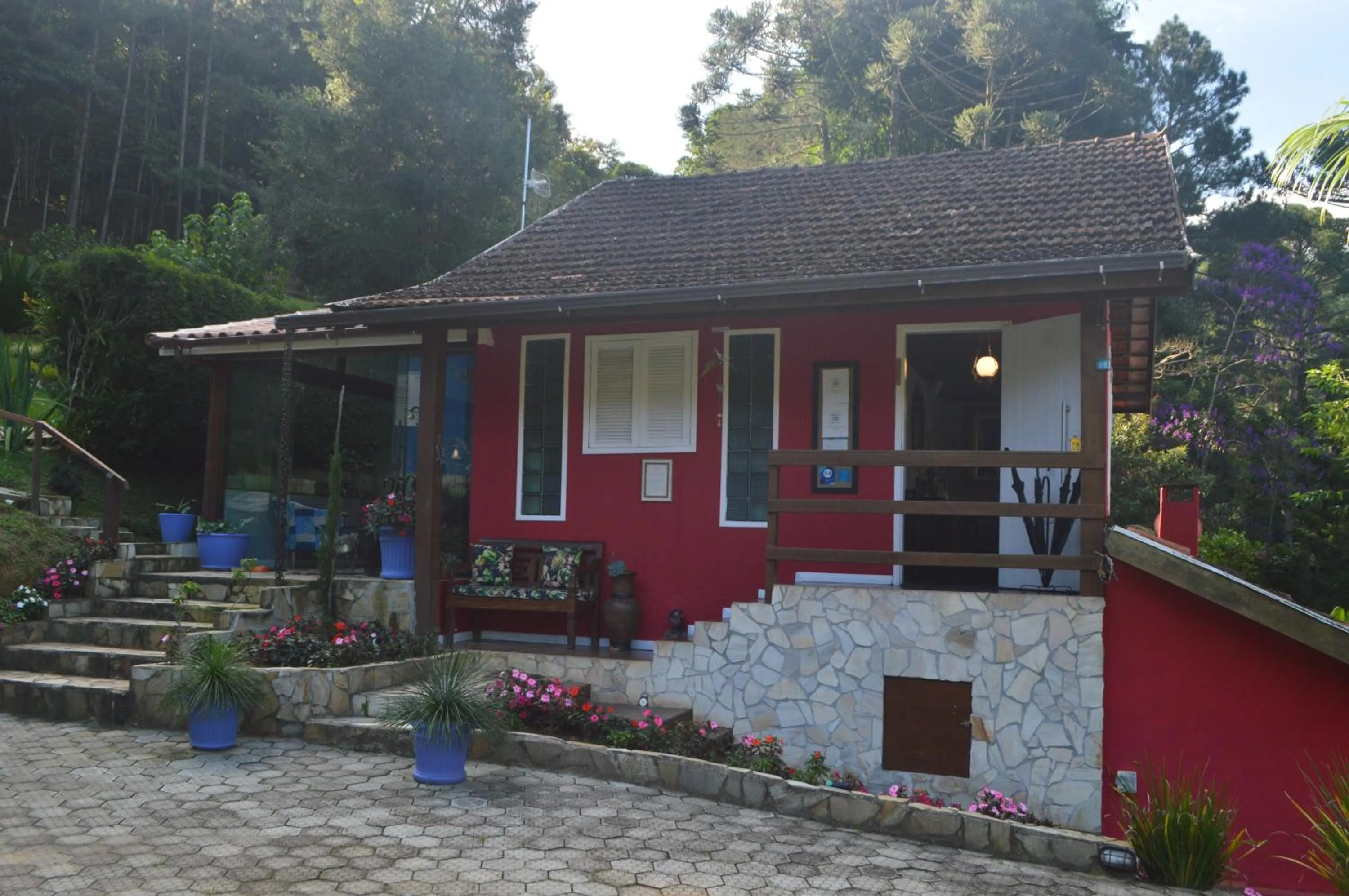 Property building in Pousada Refúgio das Aves