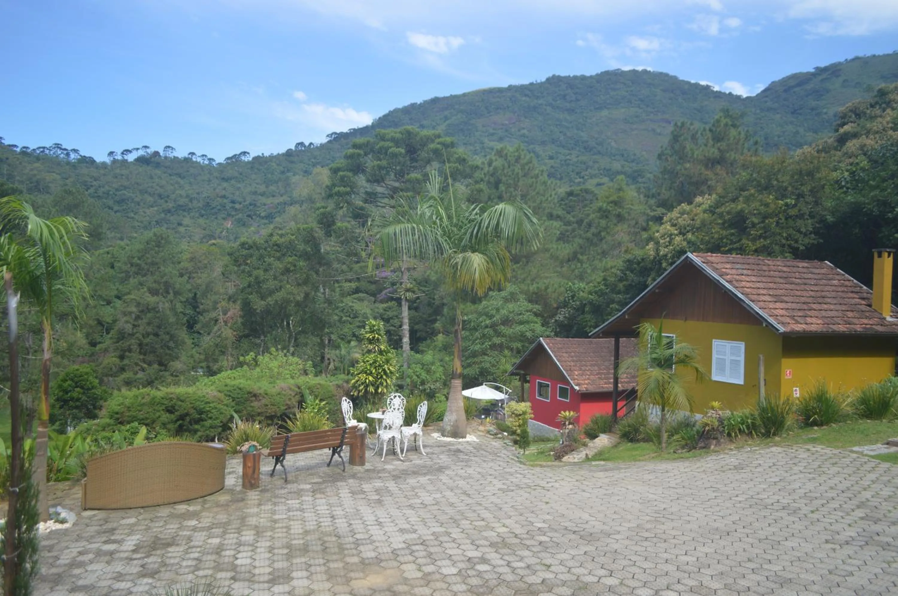 Mountain view in Pousada Refúgio das Aves