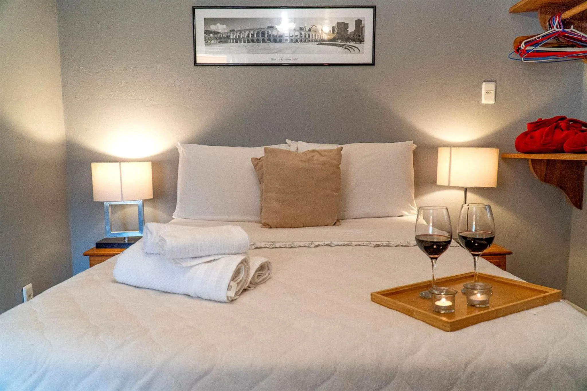 Bed in Pousada Refúgio das Aves