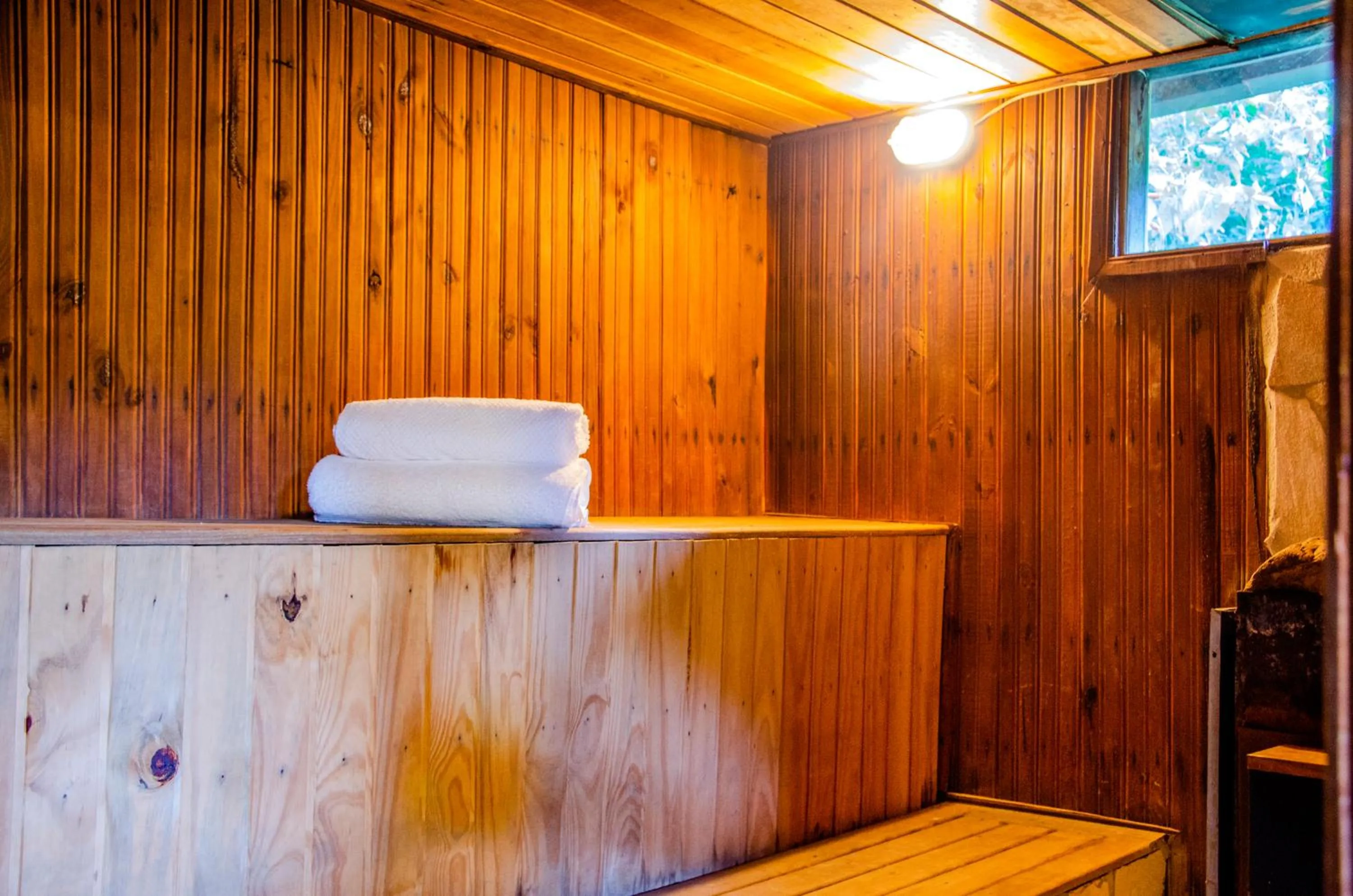 Sauna in Pousada Refúgio das Aves