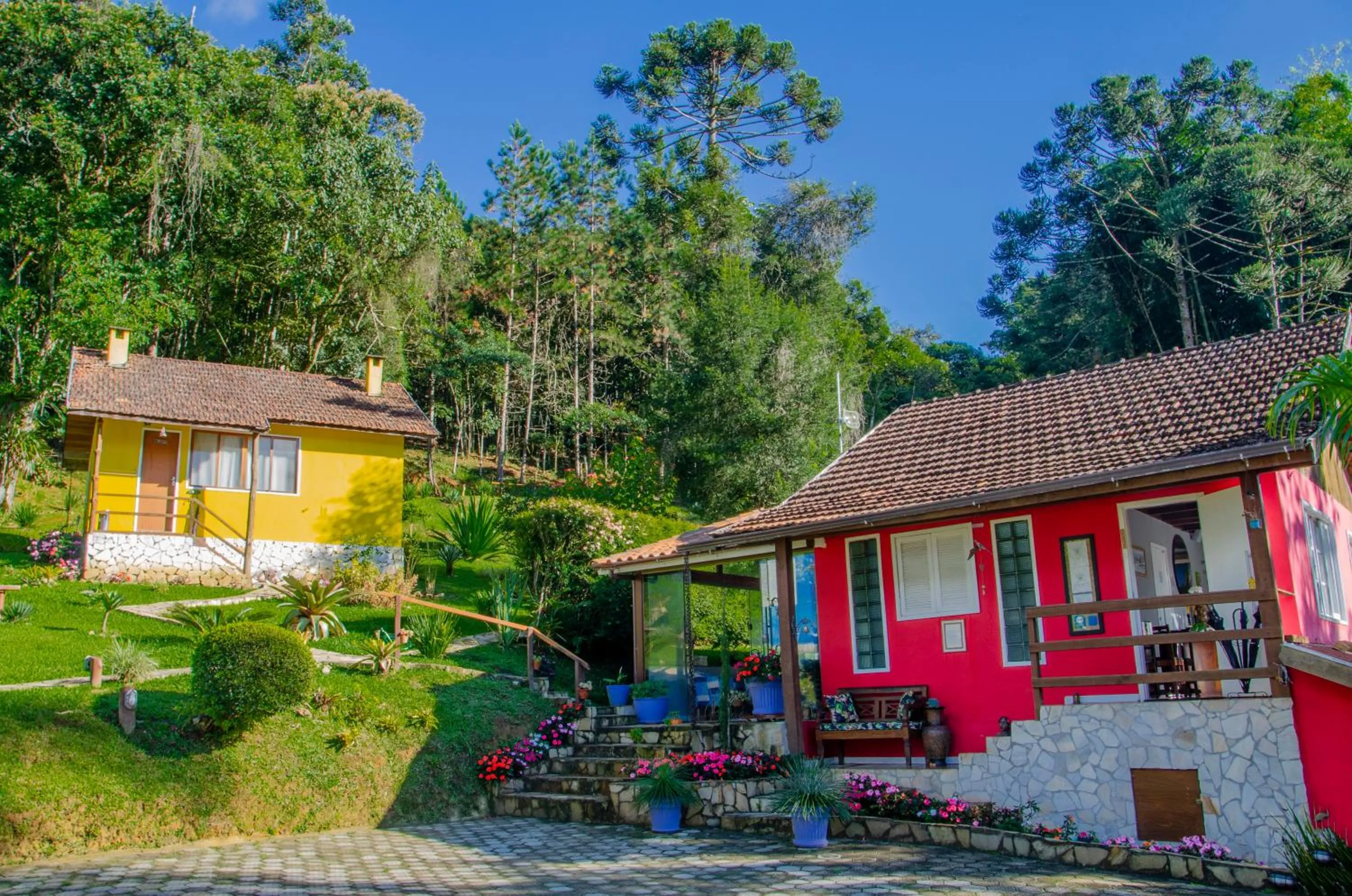 Property building in Pousada Refúgio das Aves