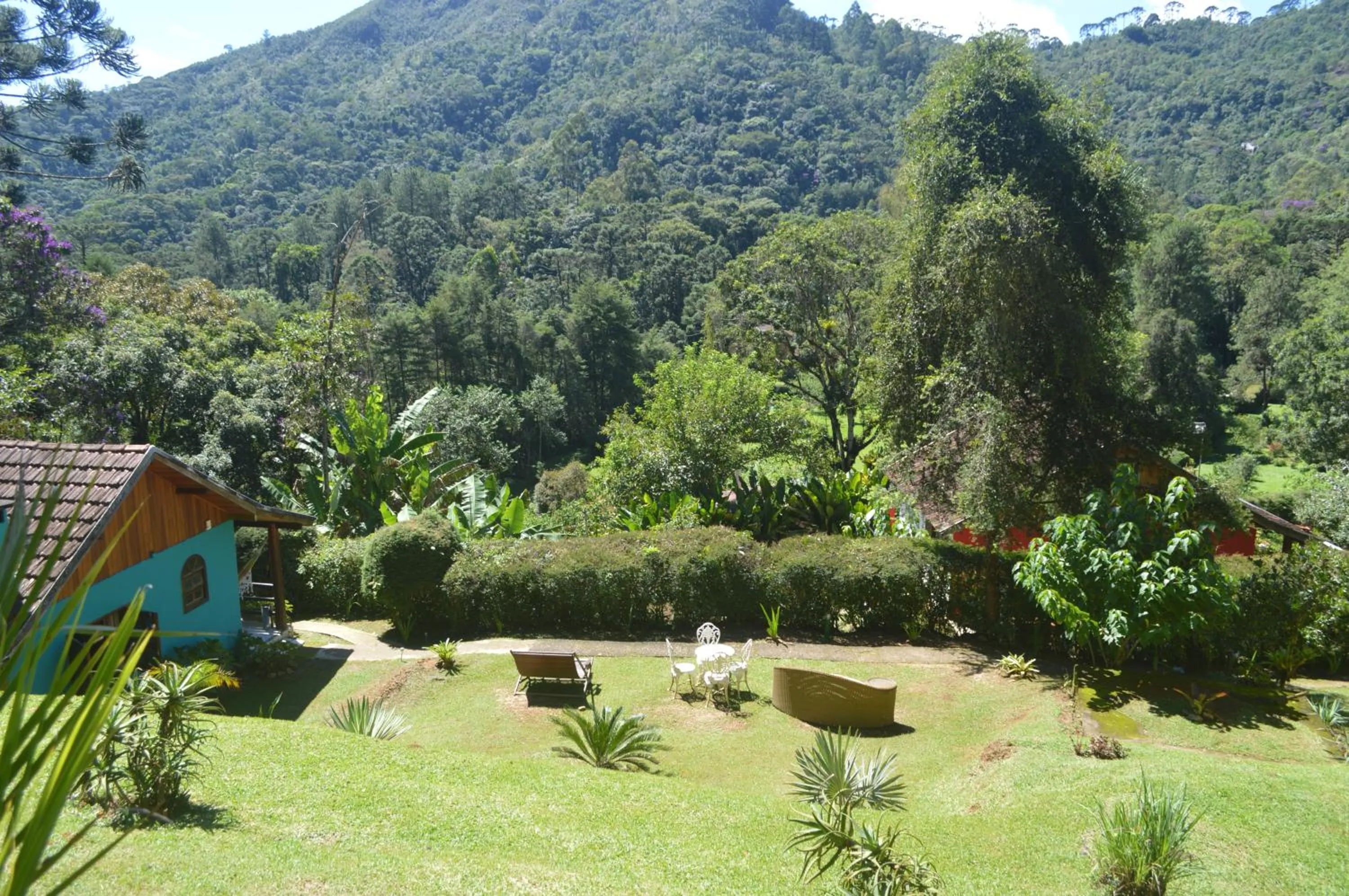 Natural landscape in Pousada Refúgio das Aves